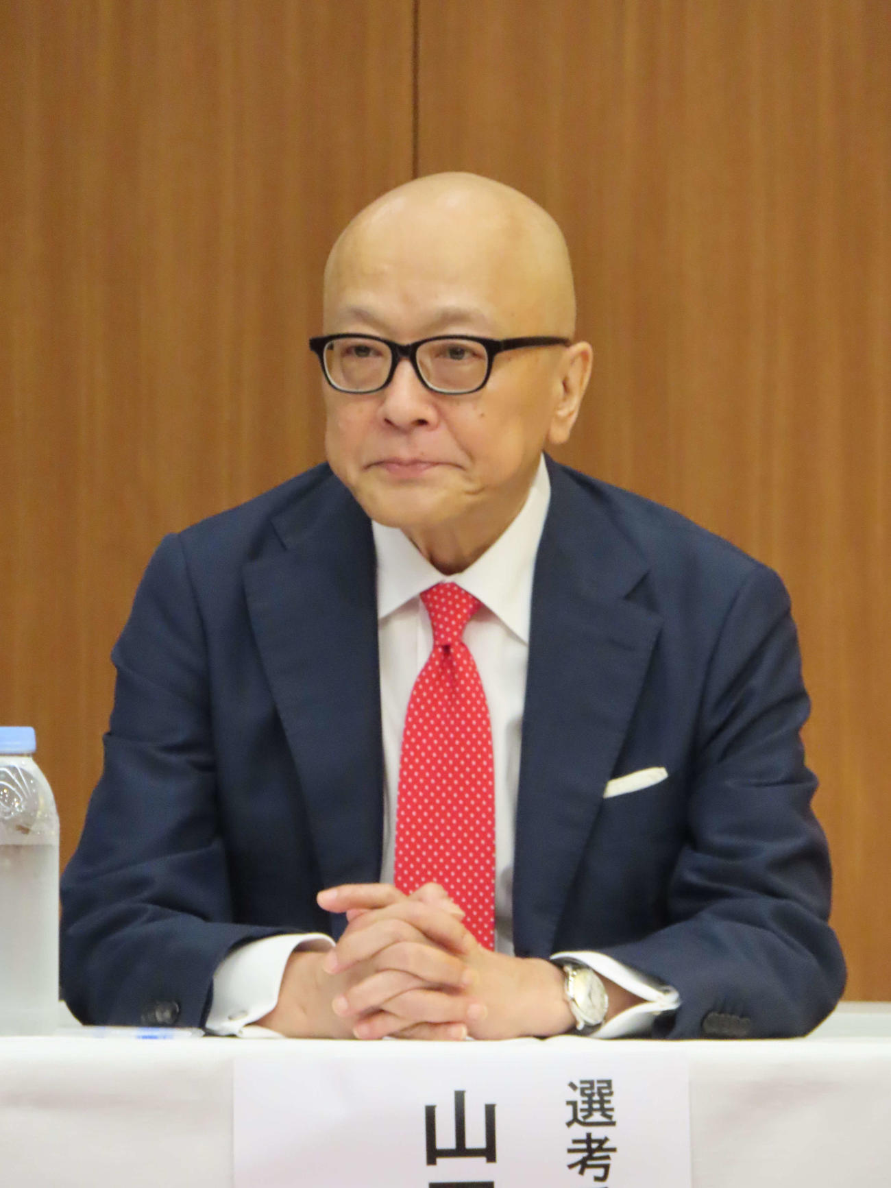 「種田山頭火賞」授賞式に出席した選考委員の山田五郎さん