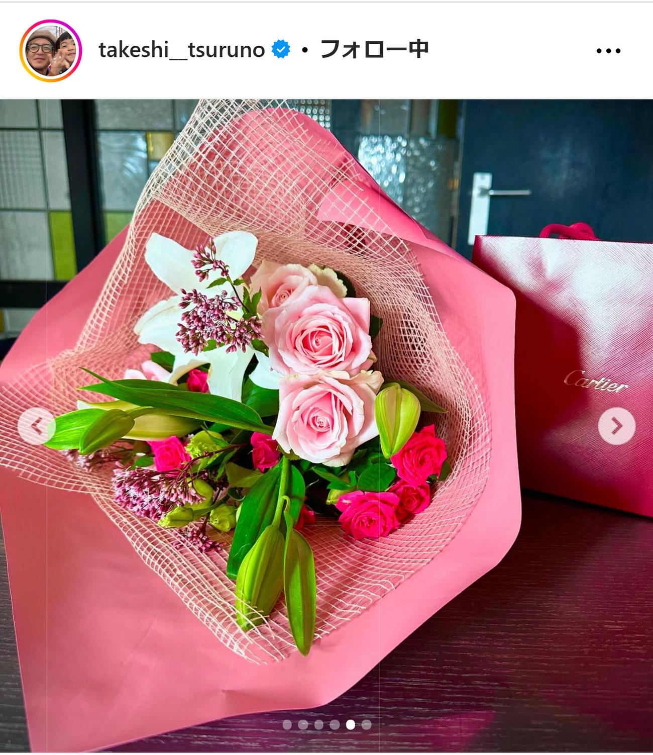 つるの剛士のインスタグラムから
