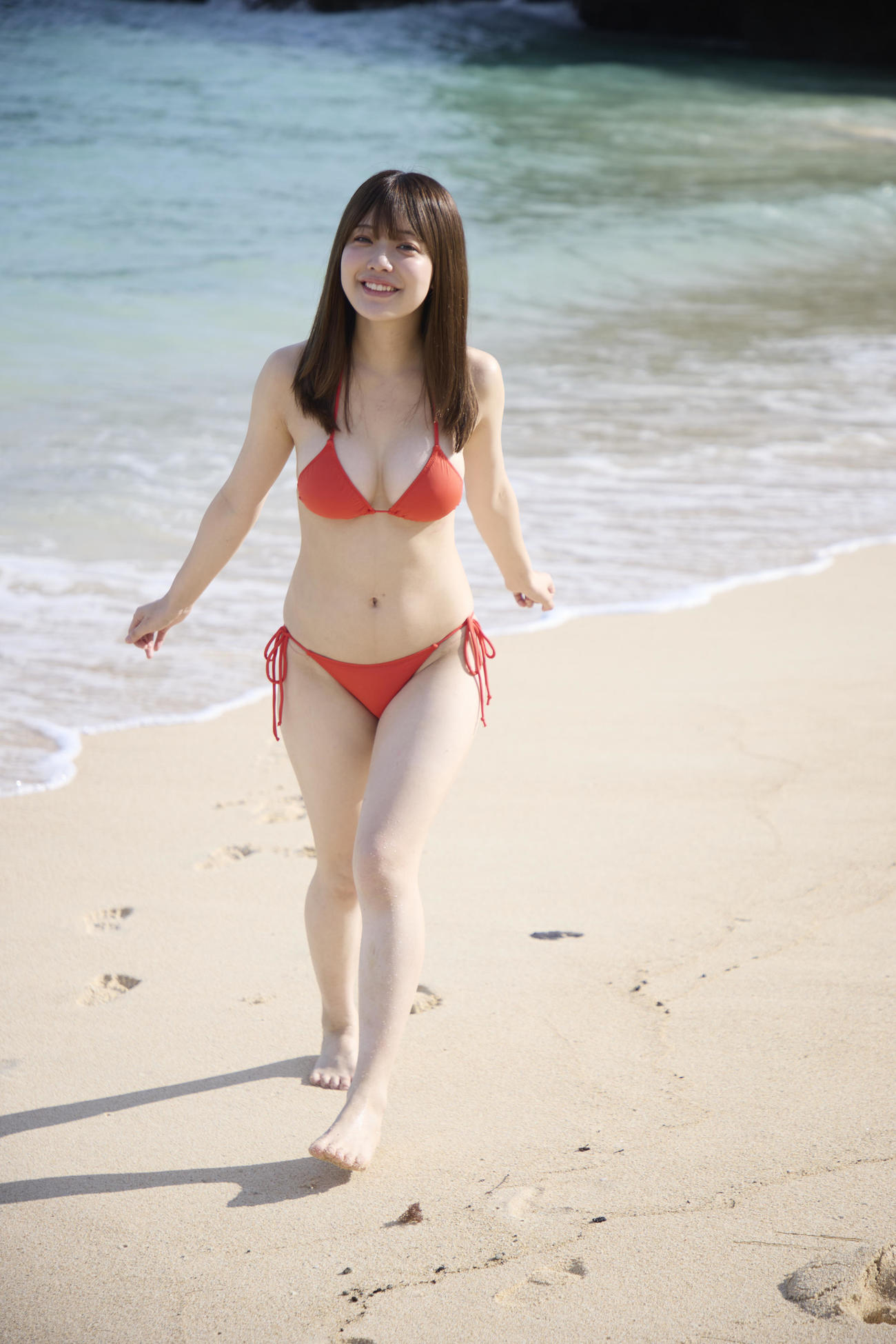 来年3月に発売する初DVDの撮影を行った塩見きら