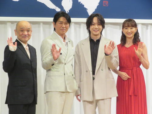 佐藤流司「吐きそうだけど菅原道真も…役作りは完璧」主演舞台「応天の門」で緊張MAX製作会見