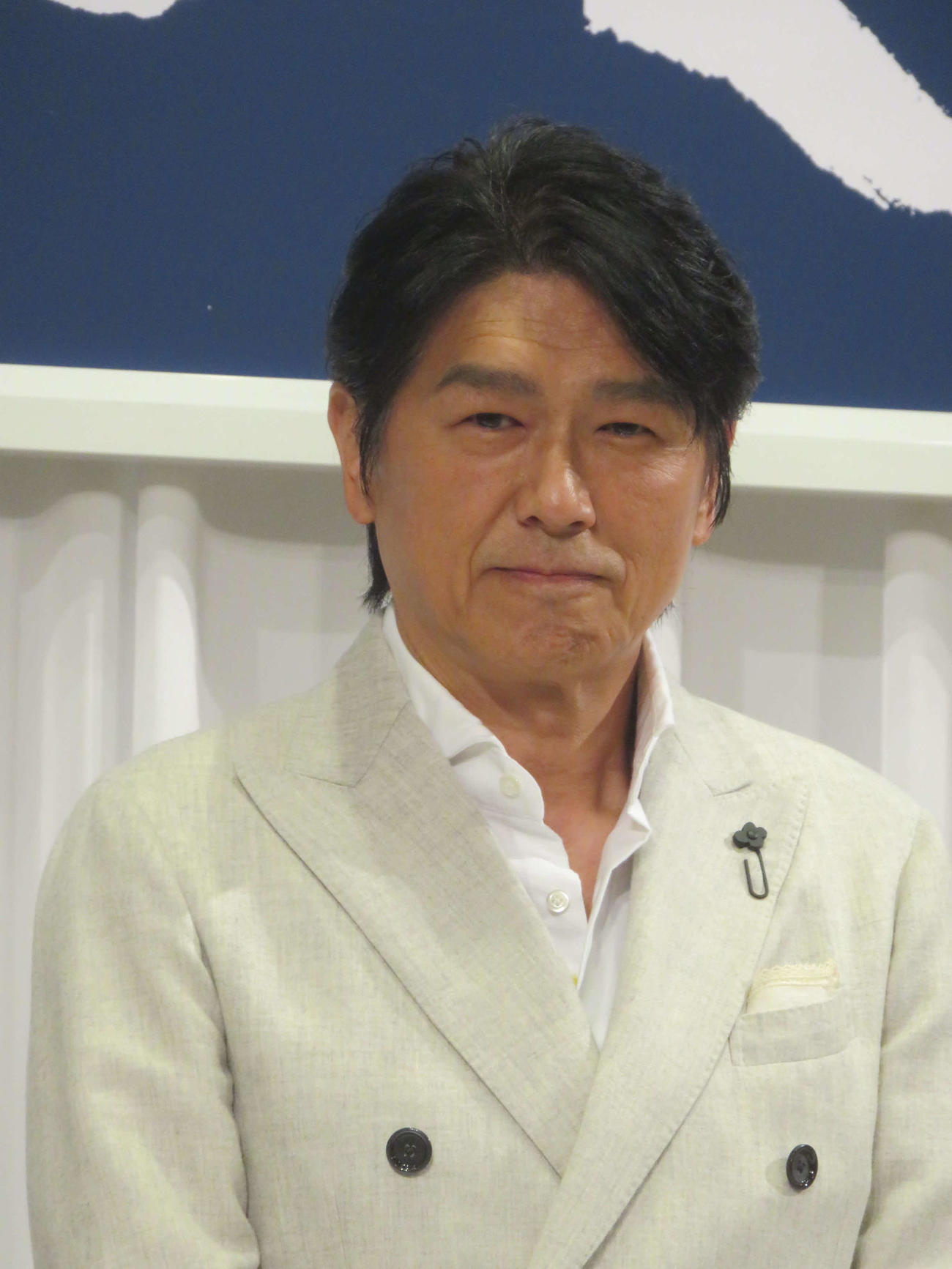 舞台「応天の門」で在原業平を演じる高橋克典