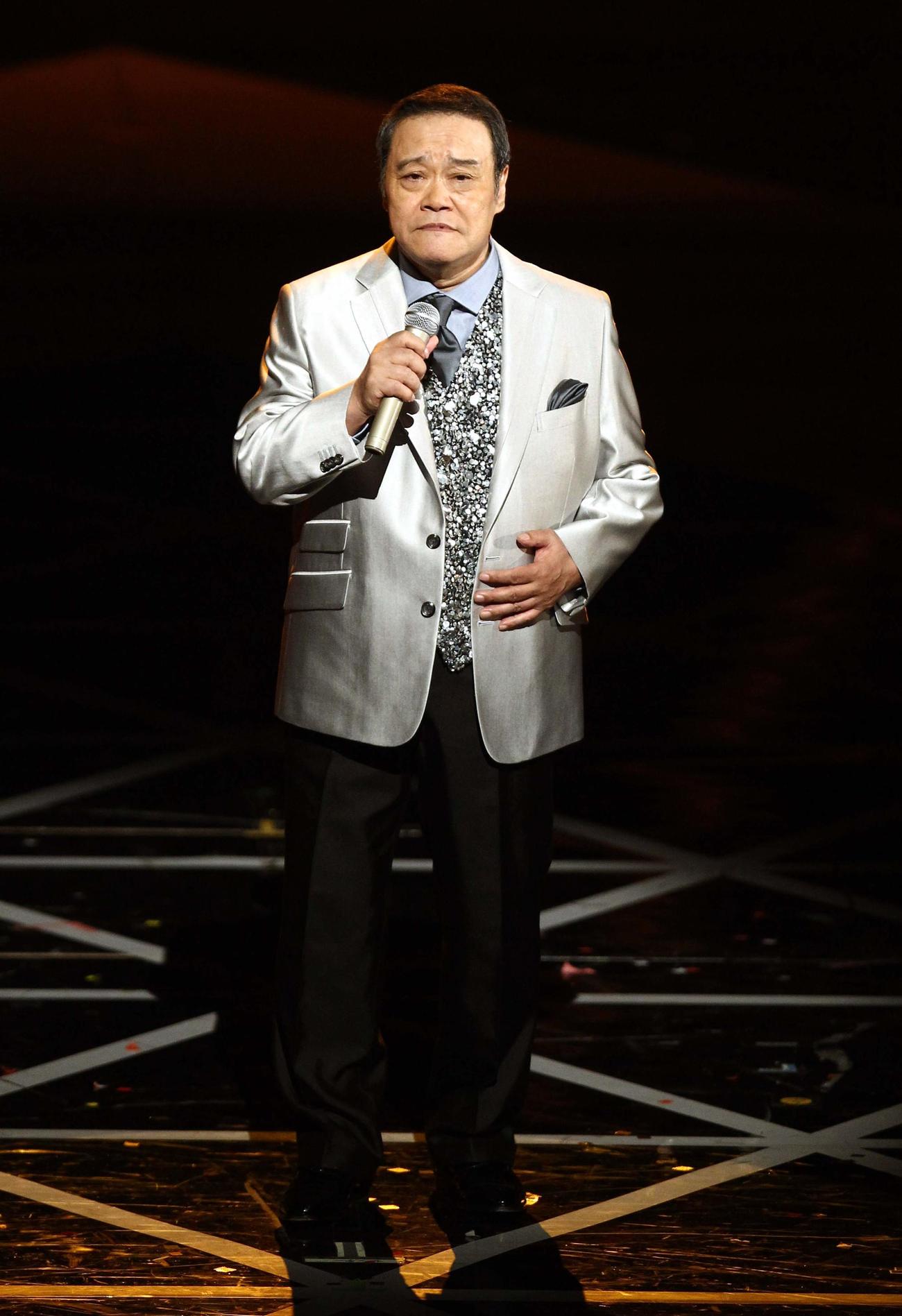 第62回NHK紅白歌合戦　西田敏行＝2011年12月31日