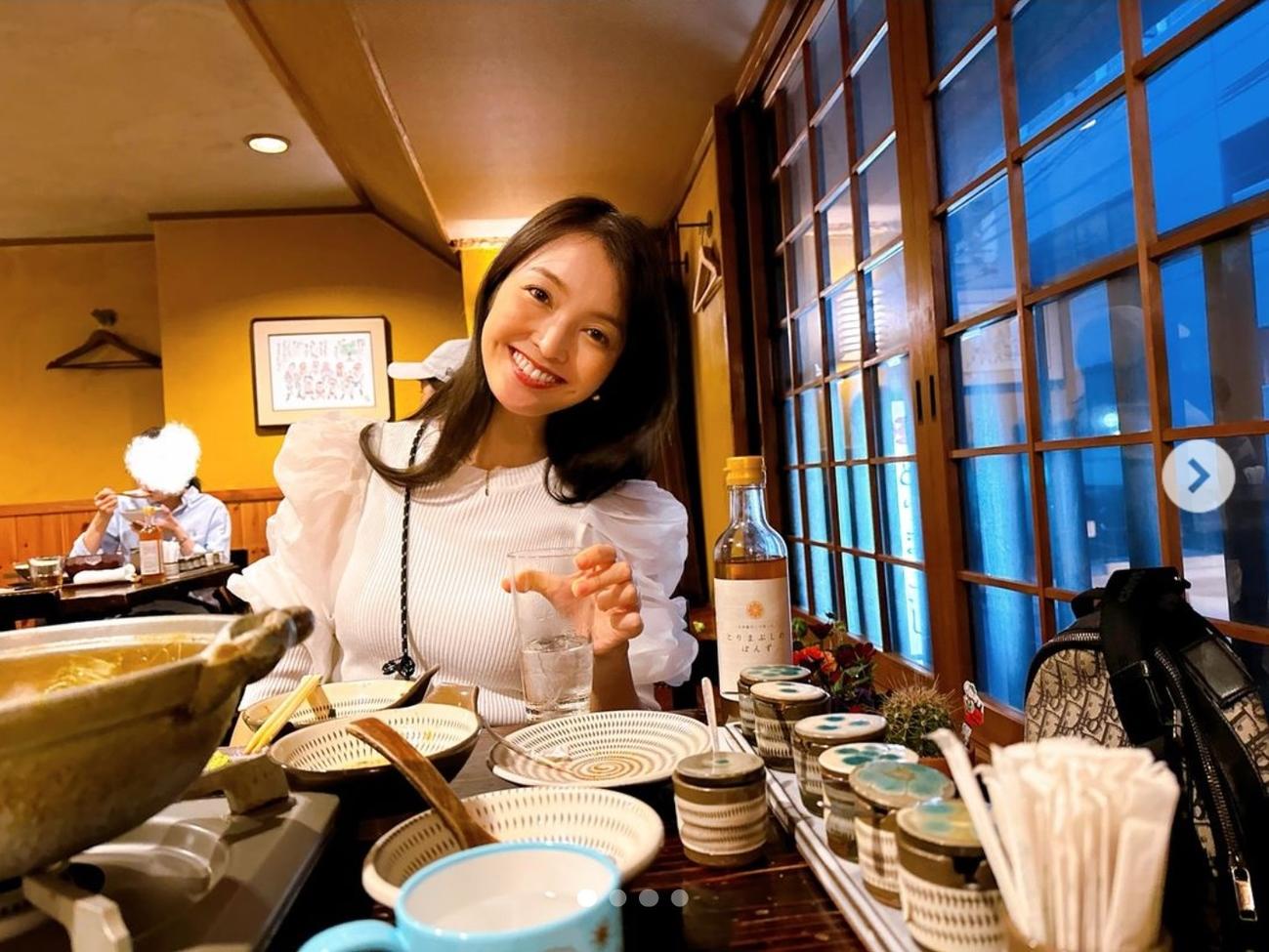 福田典子アナのインスタグラムから