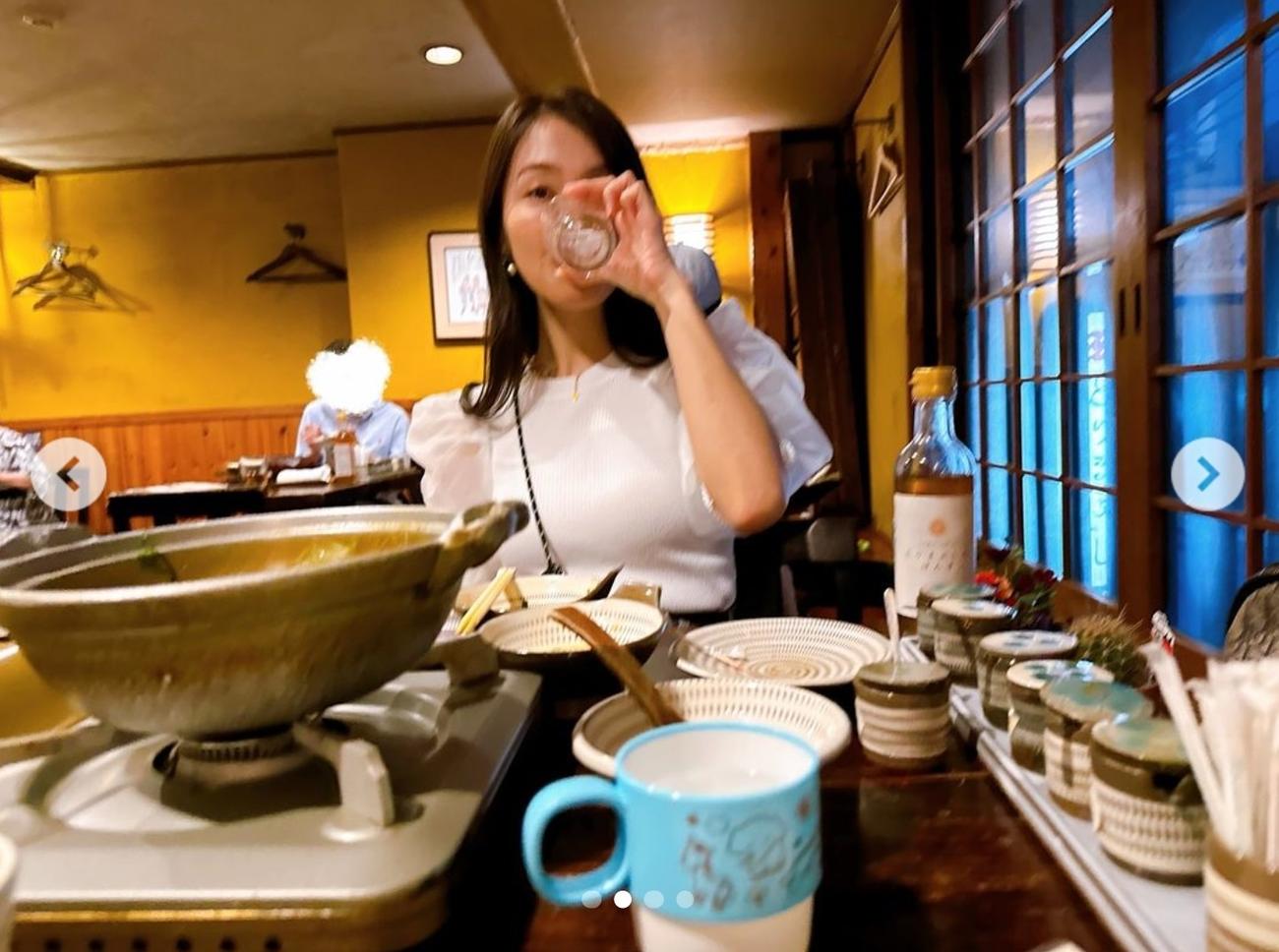 福田典子アナのインスタグラムから