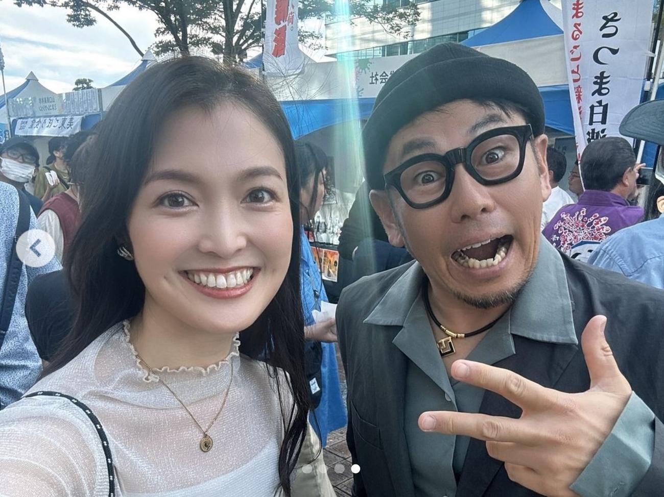 福田典子アナのインスタグラムから
