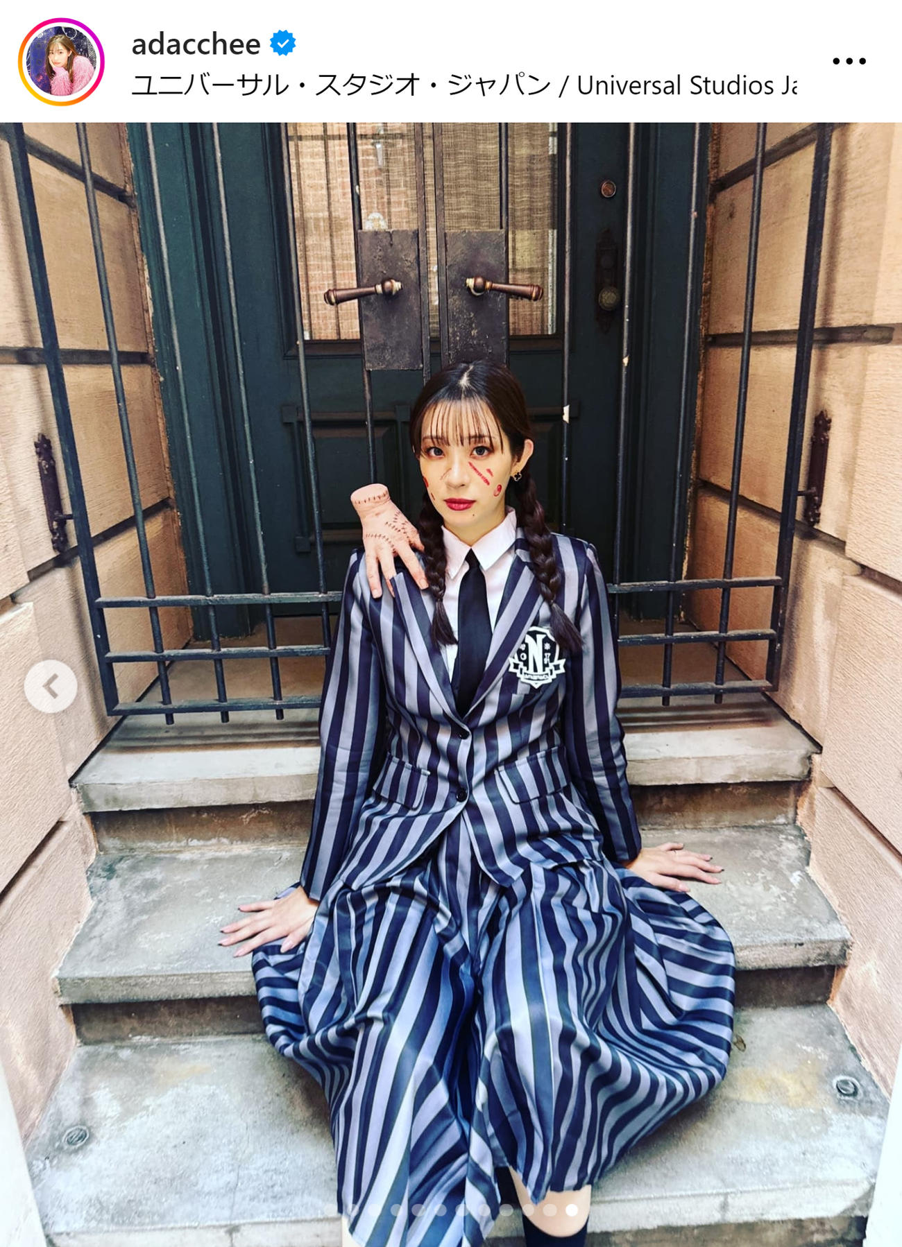 足立梨花のインスタグラムから
