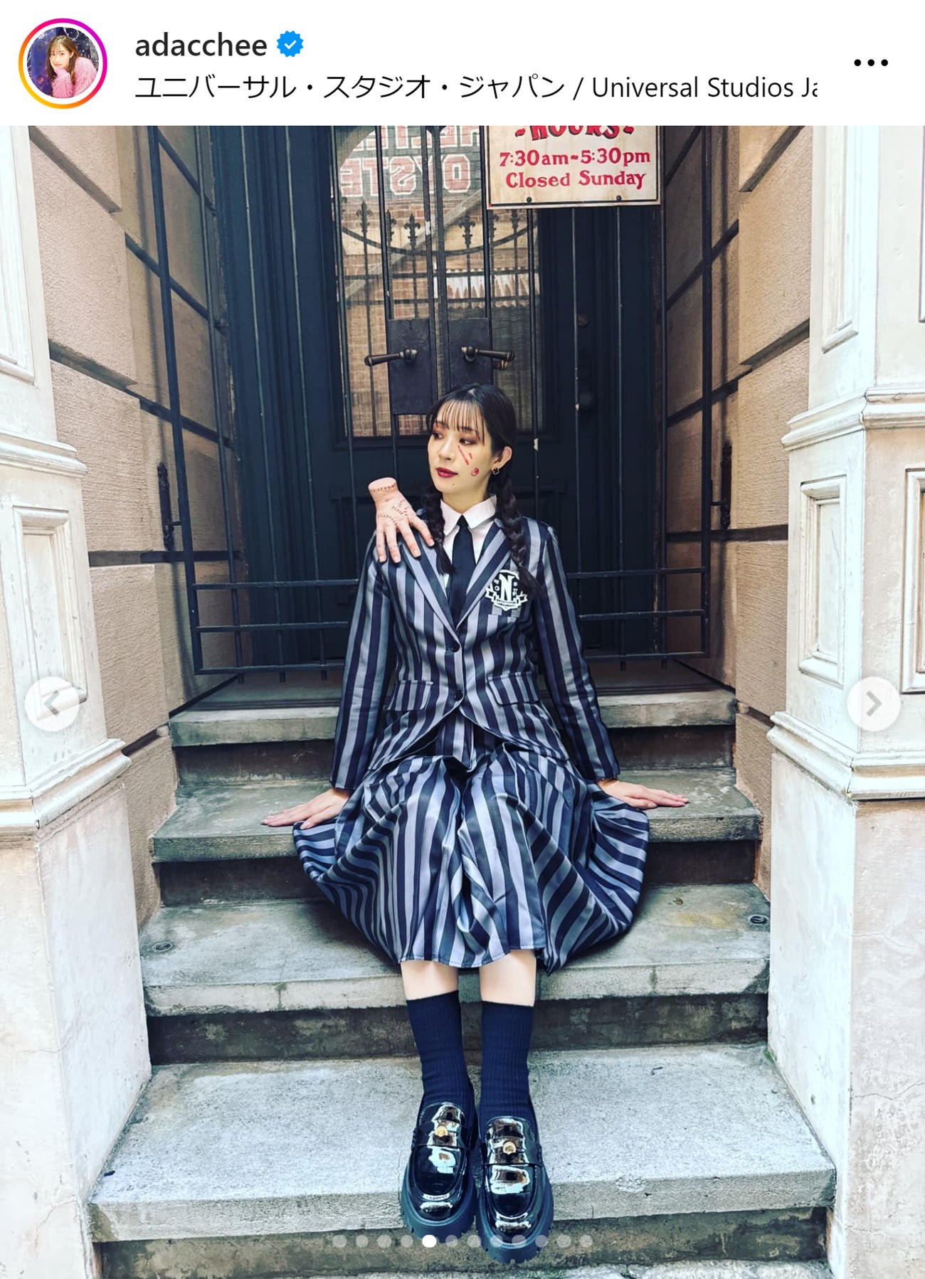 足立梨花のインスタグラムから
