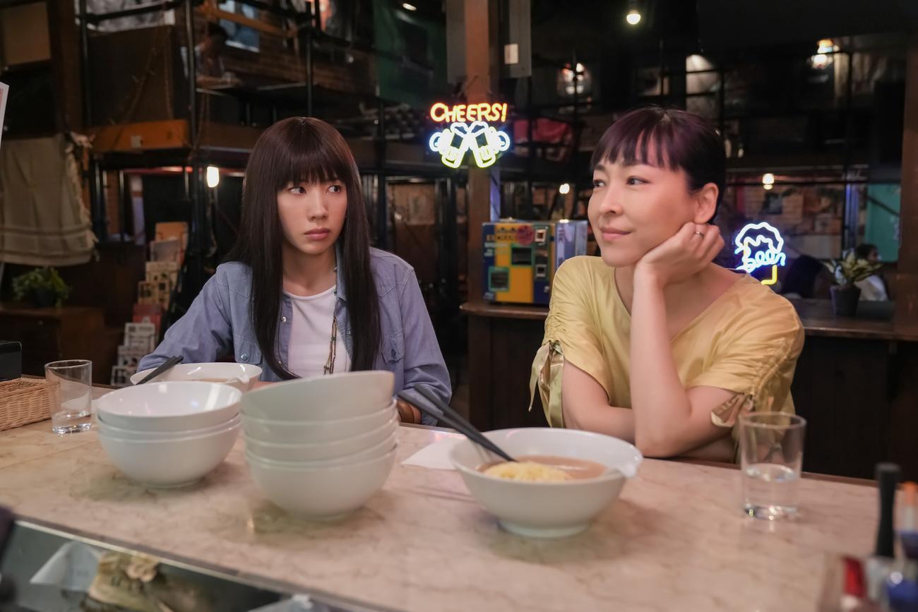 NHK連続テレビ小説「おむすび」の1場面（C）NHK