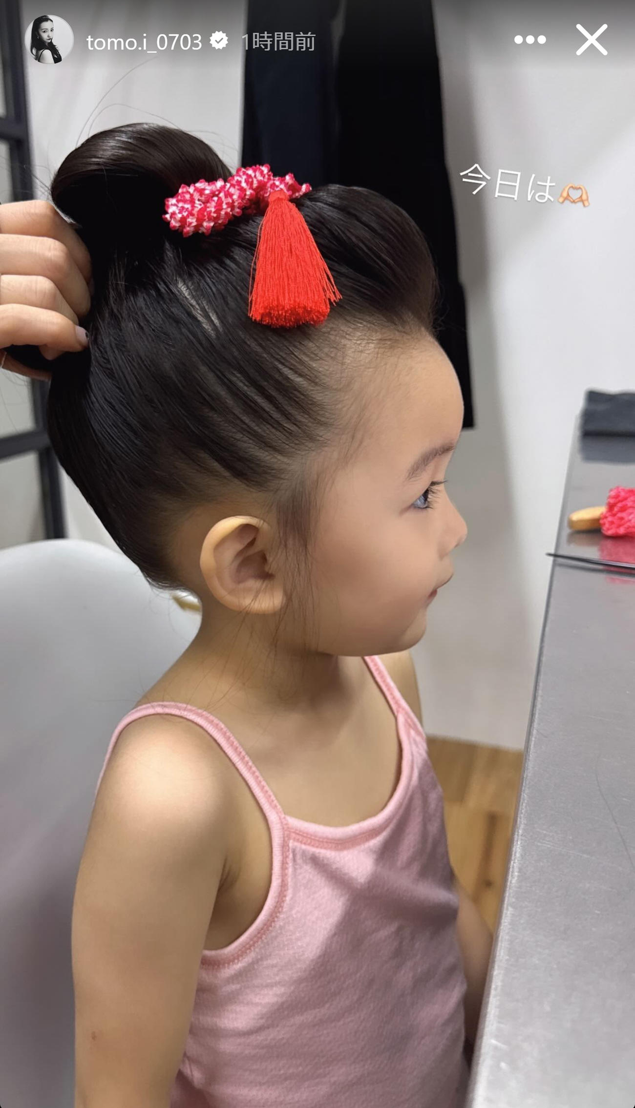 板野友美のインスタグラムから