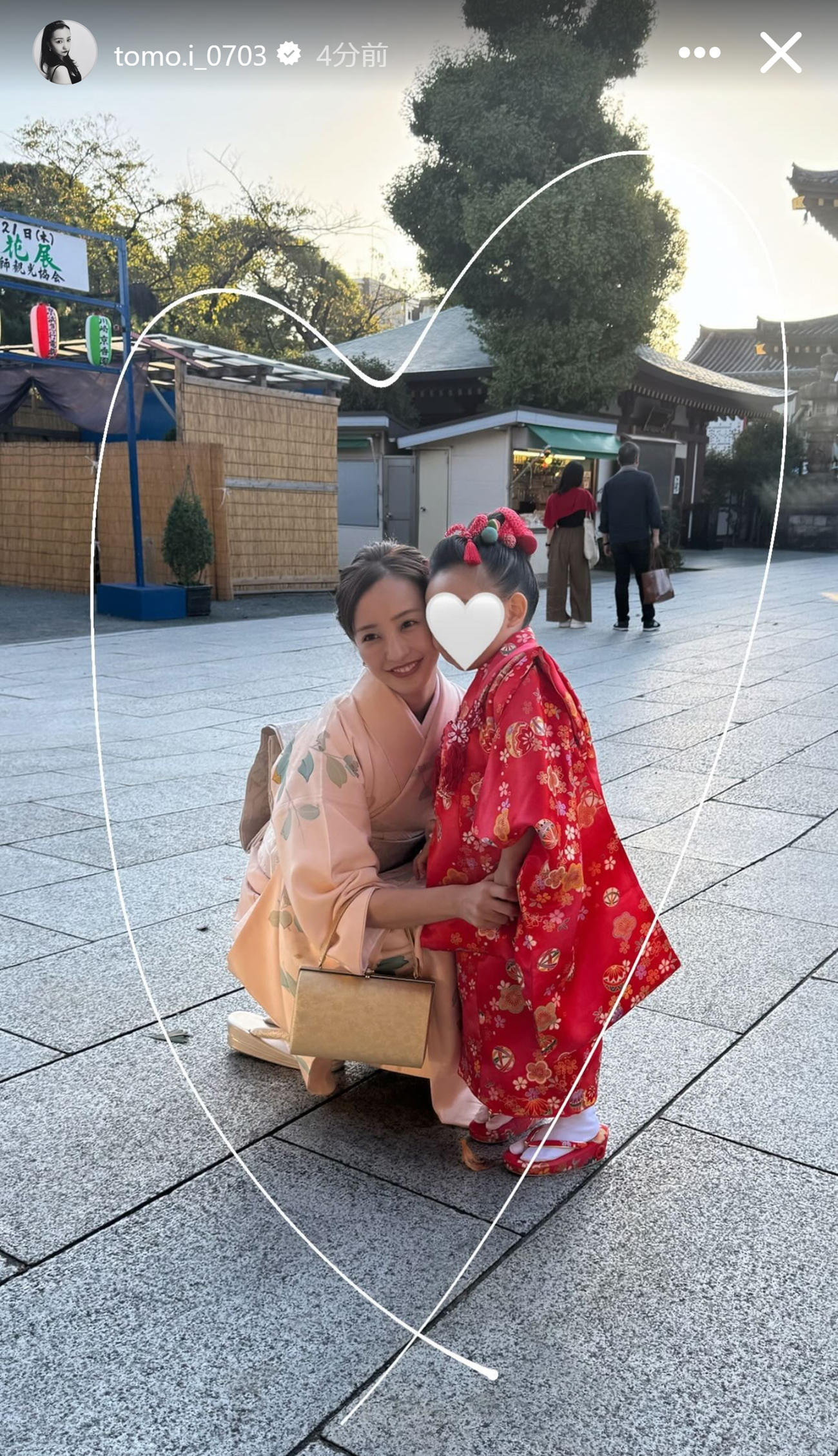 板野友美のインスタグラムから