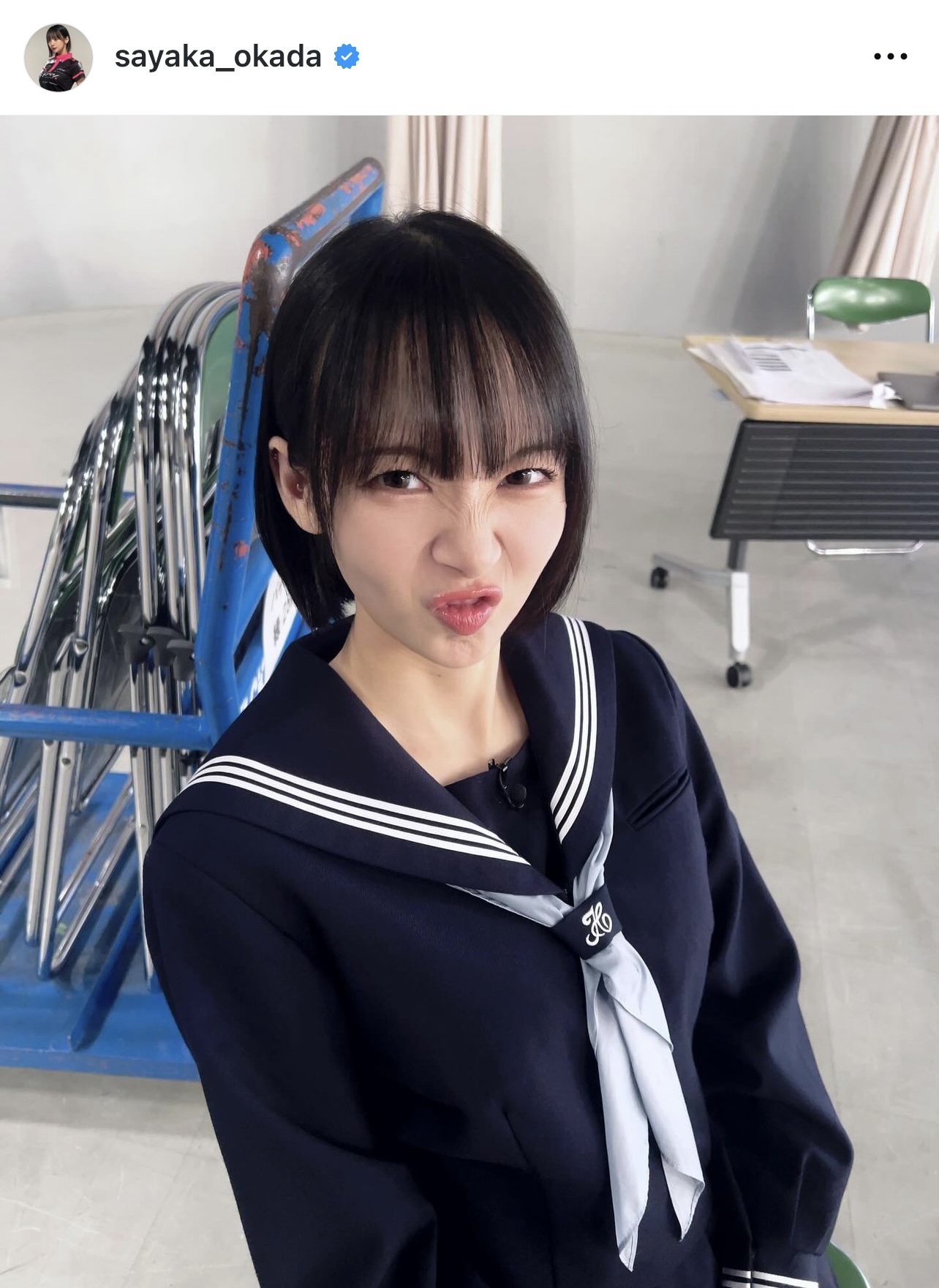 岡田紗佳のインスタグラムから