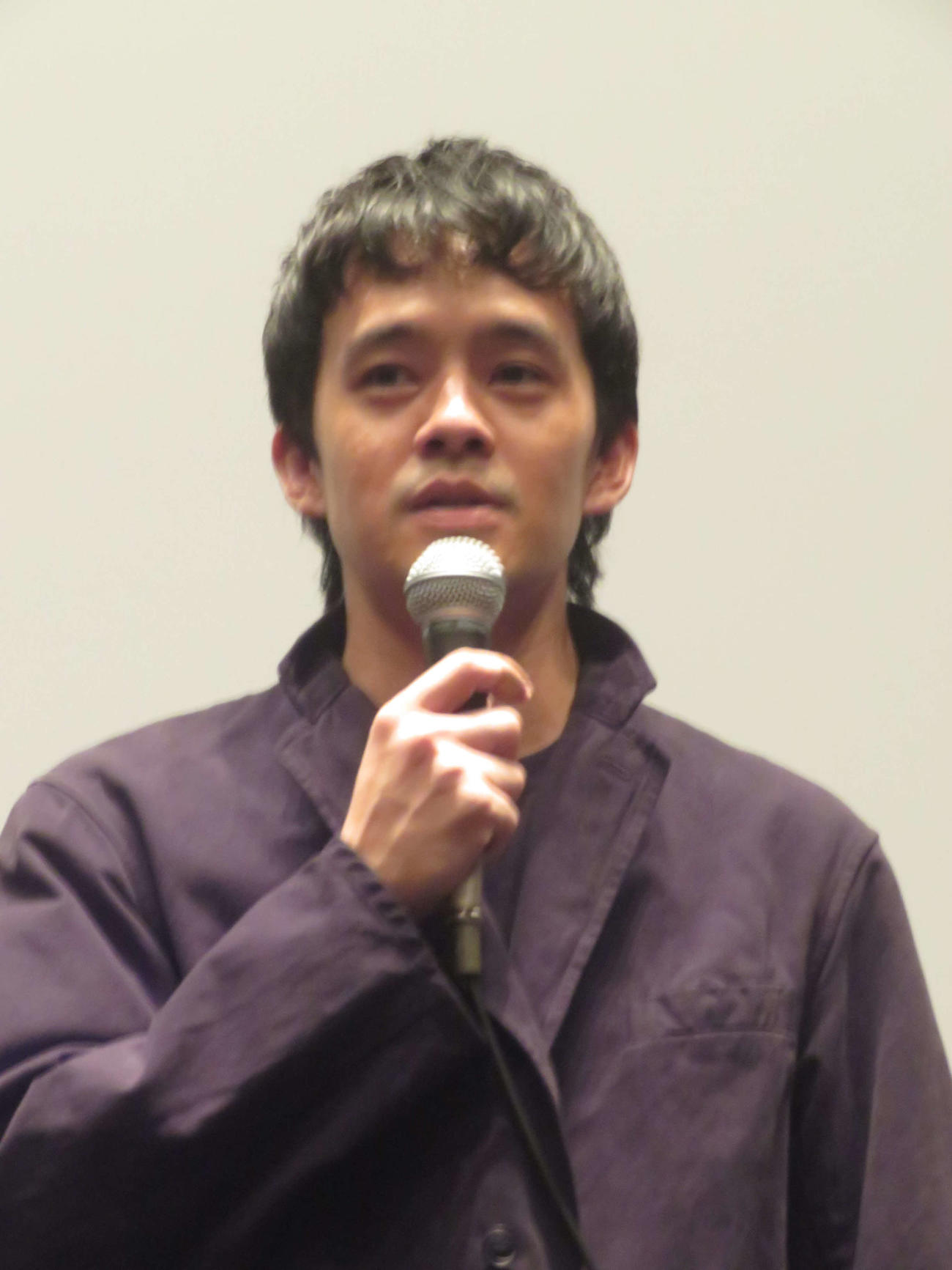映画「本心」スペシャル対談イベントに出席した池松壮亮