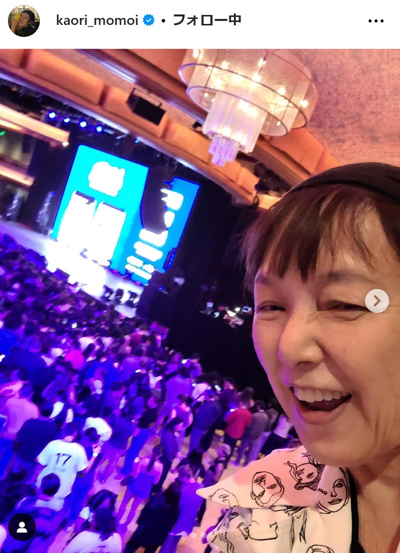 桃井かおりのインスタグラムから