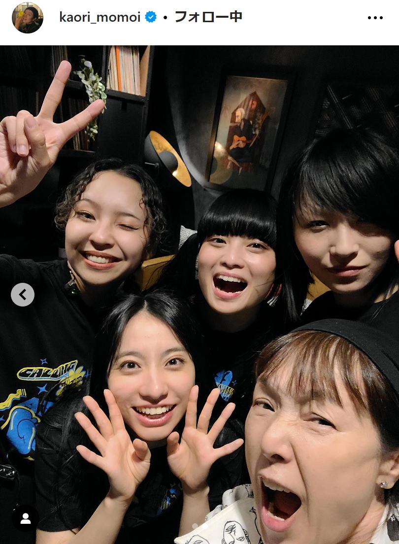 桃井かおりのインスタグラムから