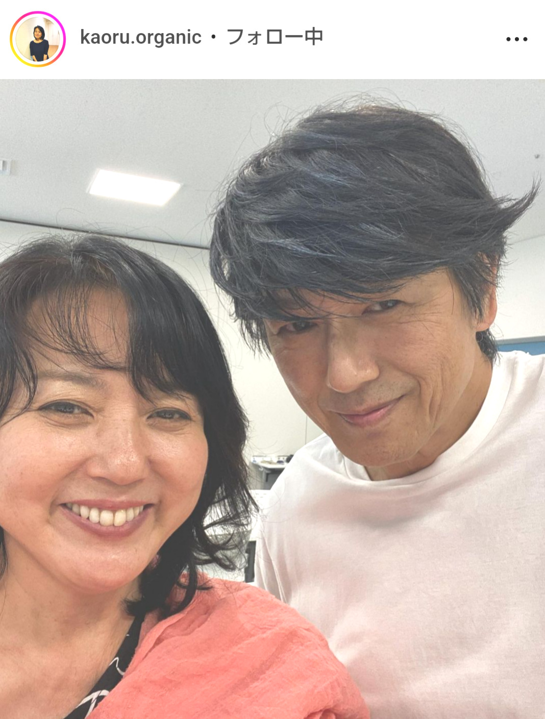 杉田かおるのインスタグラムから