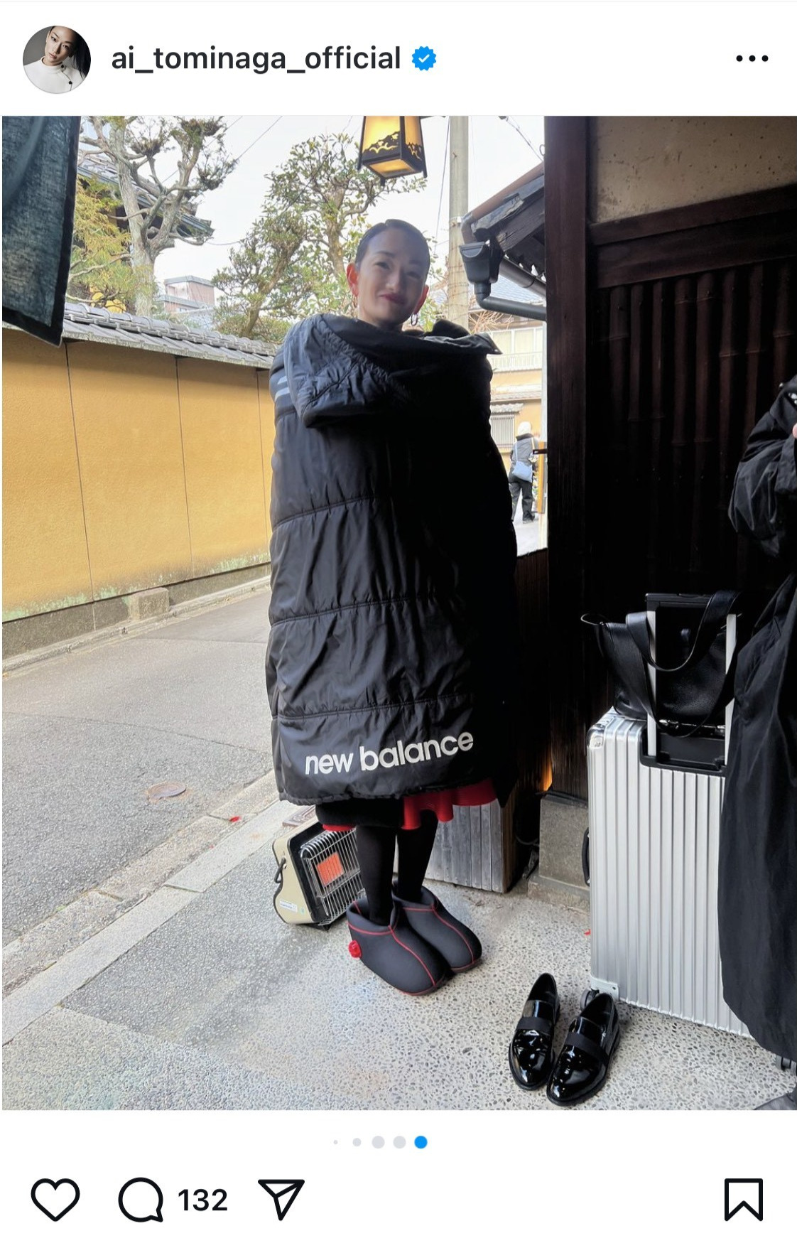 冨永愛のインスタグラムから