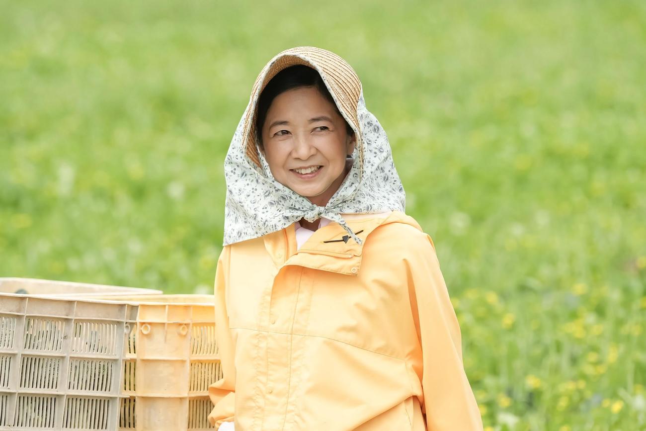 ヒロインの祖母佳代を演じる宮崎美子