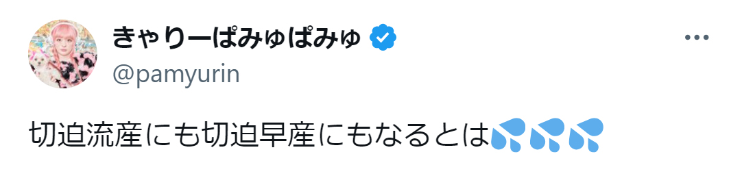 きゃりーぱみゅぱみゅのX（旧ツイッター）から
