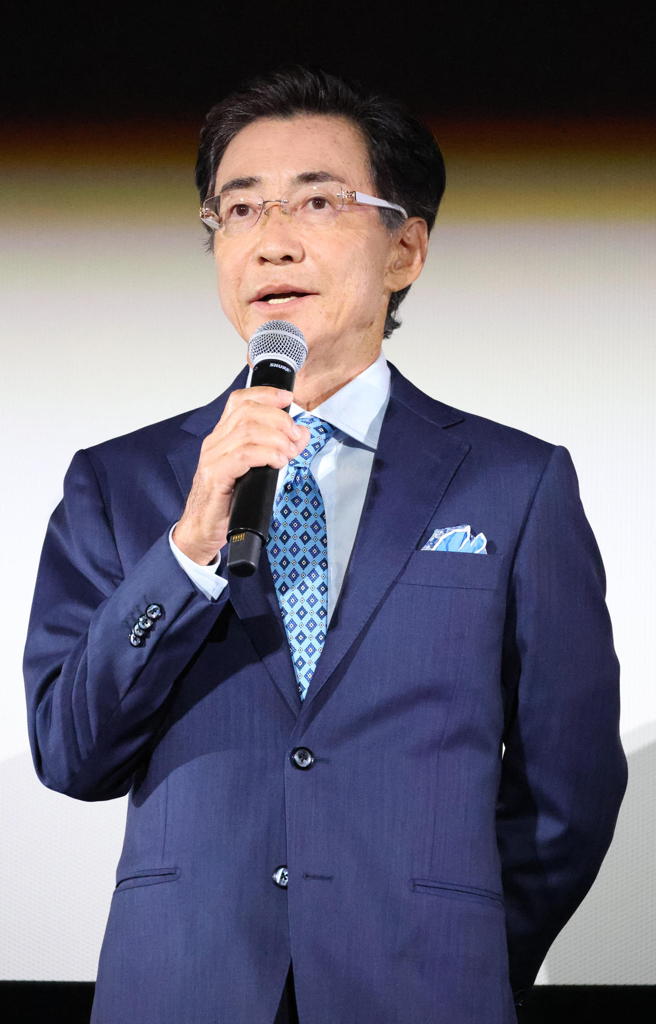 トークセッションを行ったセイコーグループ服部真二会長（撮影・中島郁夫）