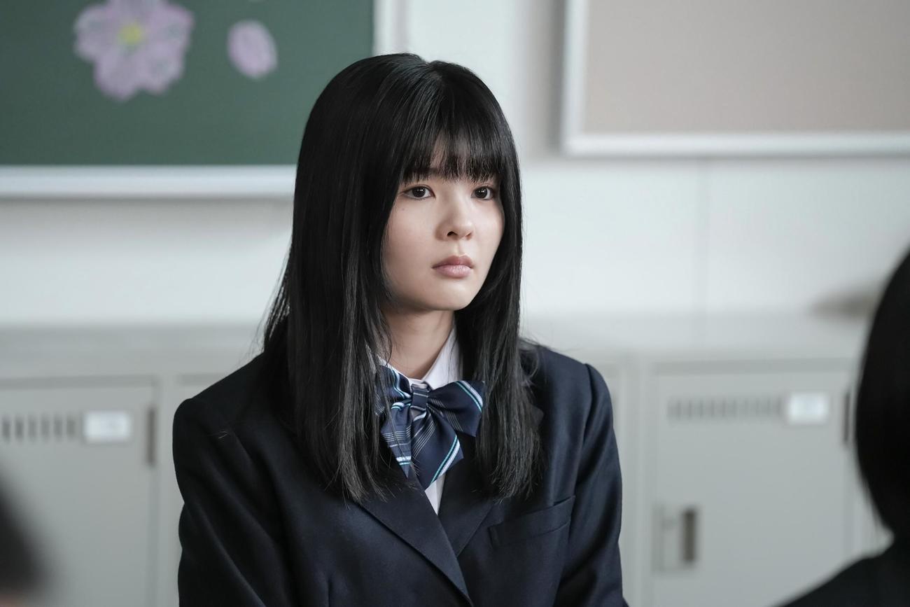 ヒロイン結の級友・柚木理沙を演じる田村芽実