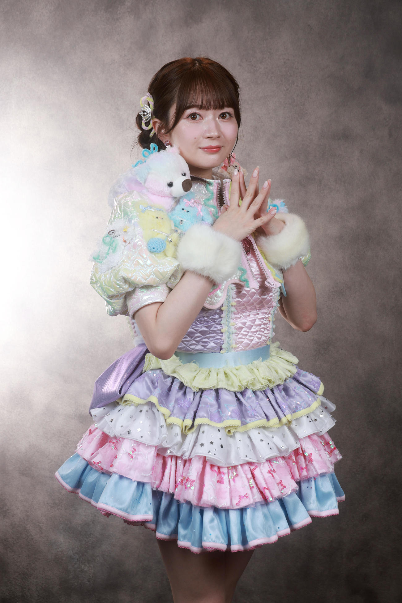 1stアルバム「Believer」への思いを語った江籠裕奈（撮影・中島郁夫）