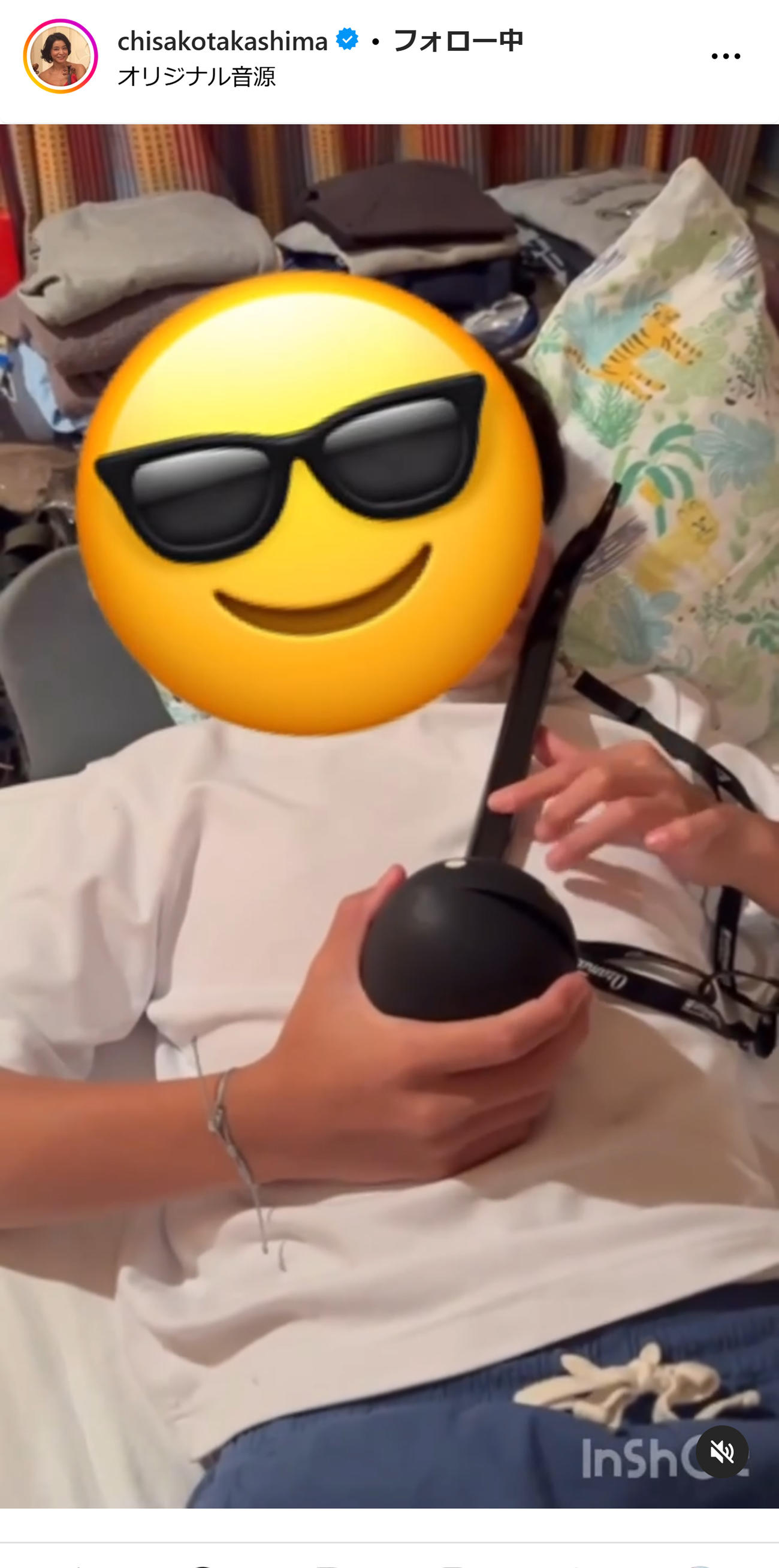 高嶋ちさ子のインスタグラムから