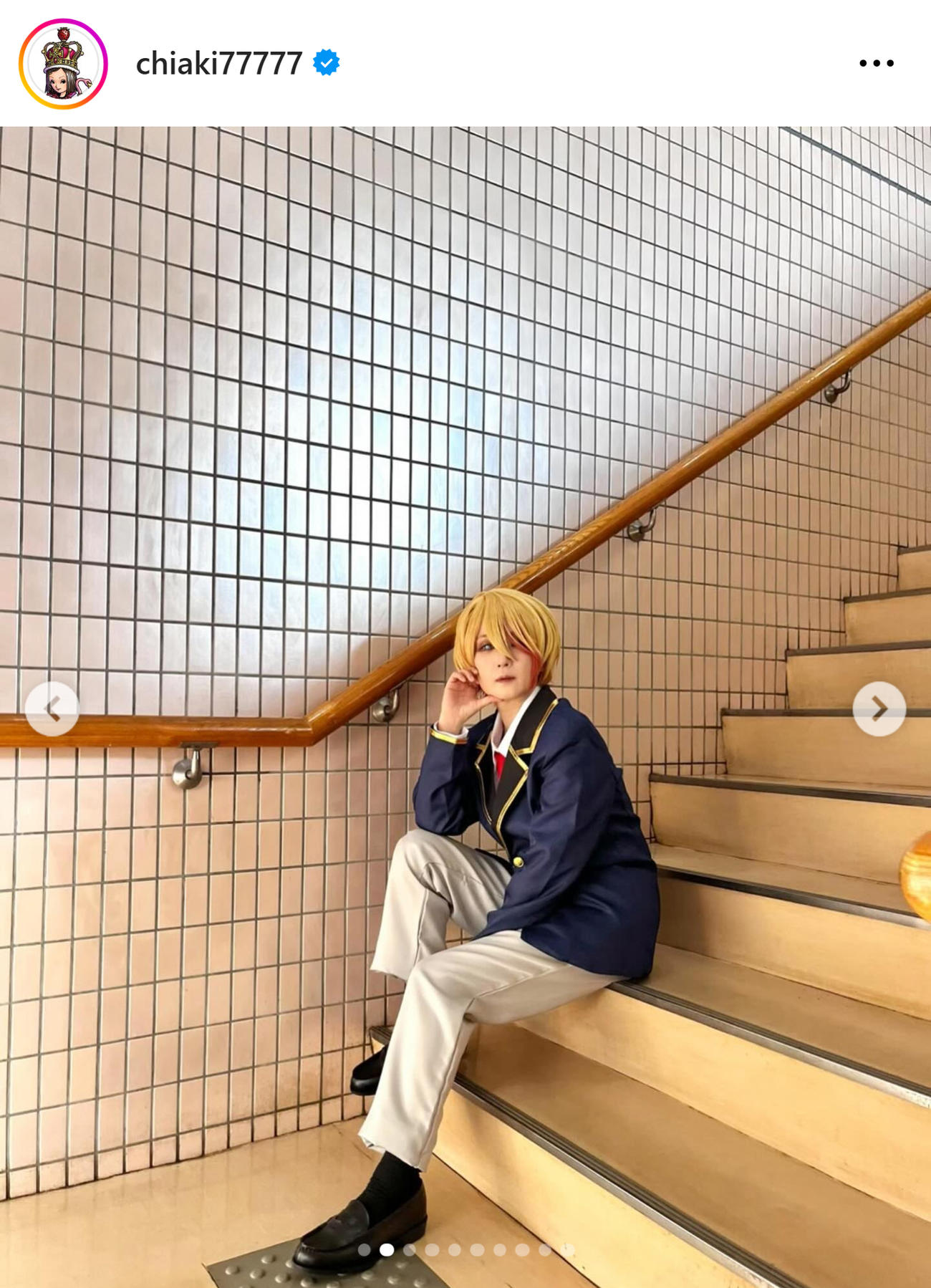 千秋のインスタグラムから