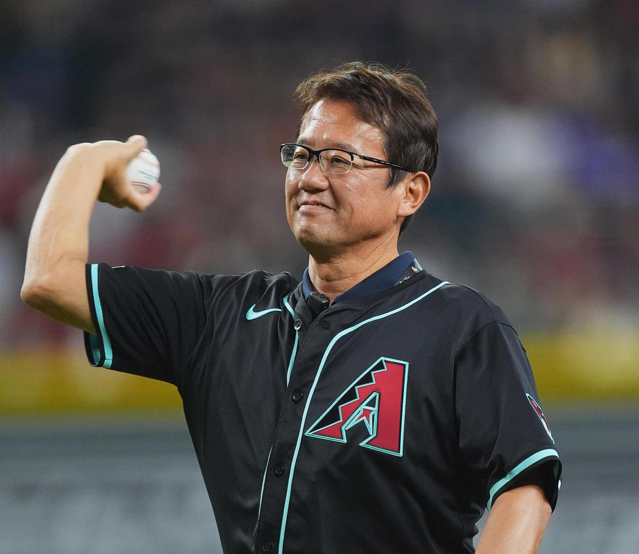 古田敦也氏（2024年9月2日撮影）