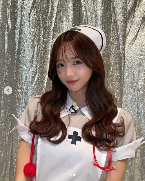 森香澄がナースのコスプレ披露「かわい過ぎるー」「似合いすぎ」「看病