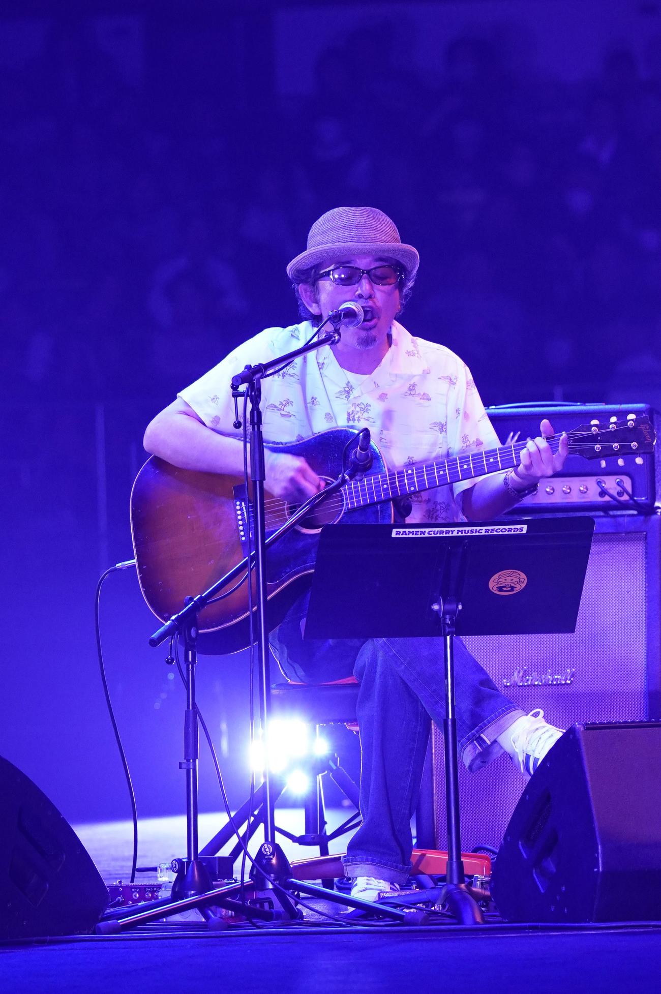ソロ30周年記念ライブ「59－60」初日公演を行った奥田民生