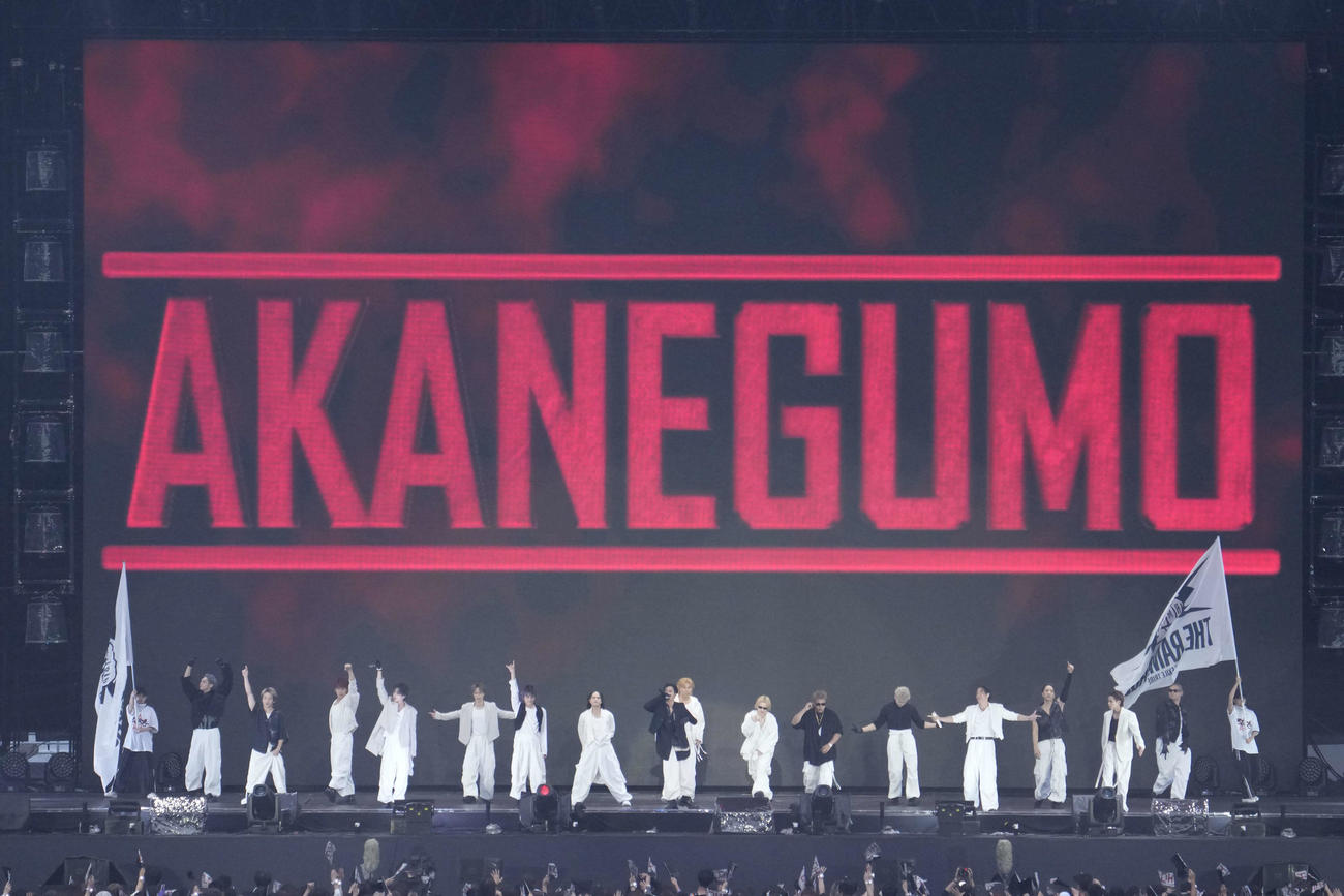 「LDH LIVE－EXPO 2024　－EXILE TRIBE BEST HITS－」でパフォーマンスするTHE RAMPAGE