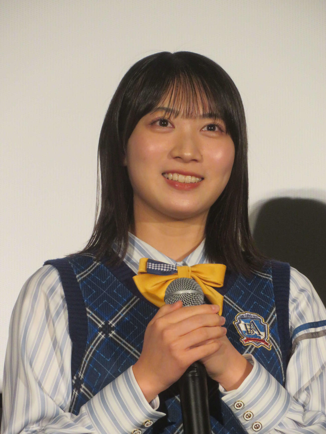 劇場アニメ「がんばっていきまっしょい」公開記念舞台あいさつに出席した八木仁愛