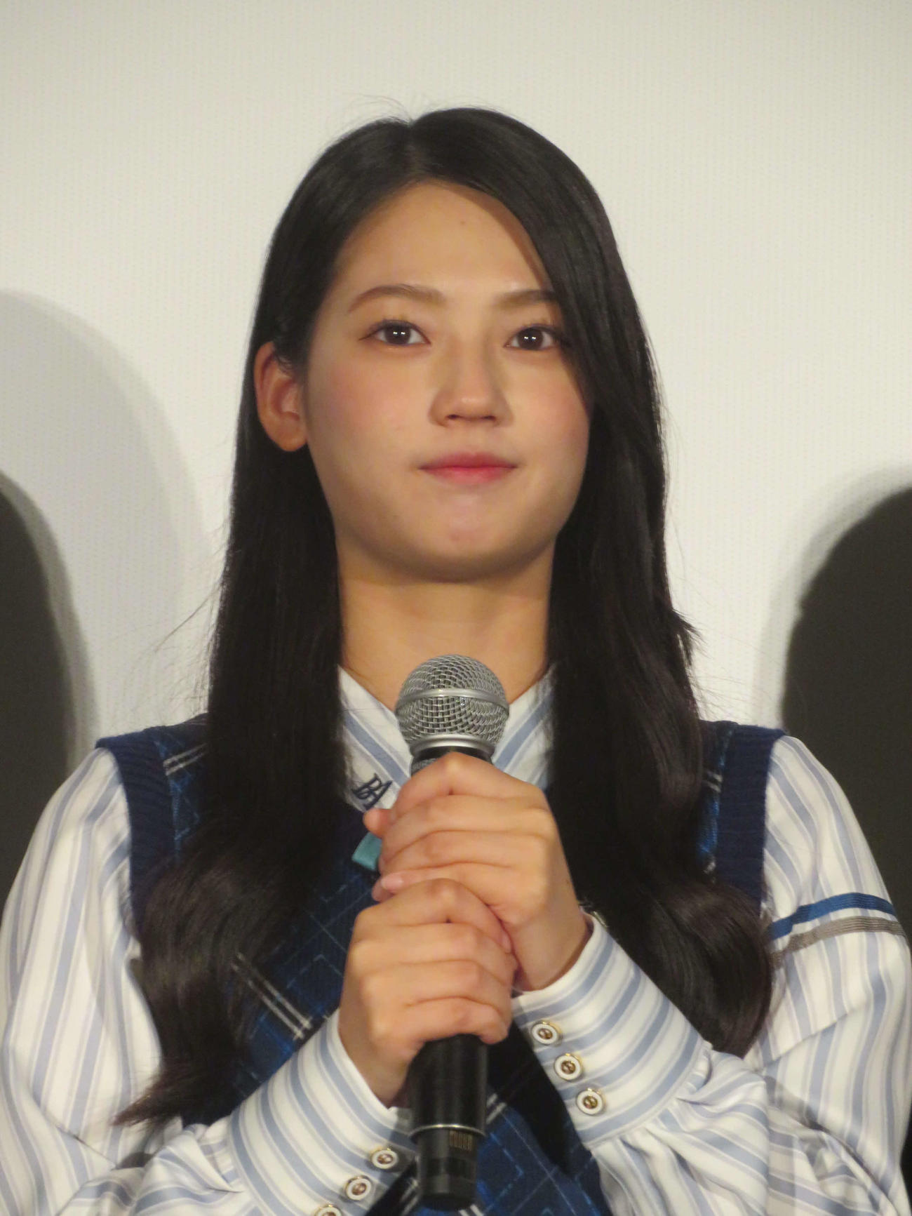 劇場アニメ「がんばっていきまっしょい」公開記念舞台あいさつに出席した吉本比那