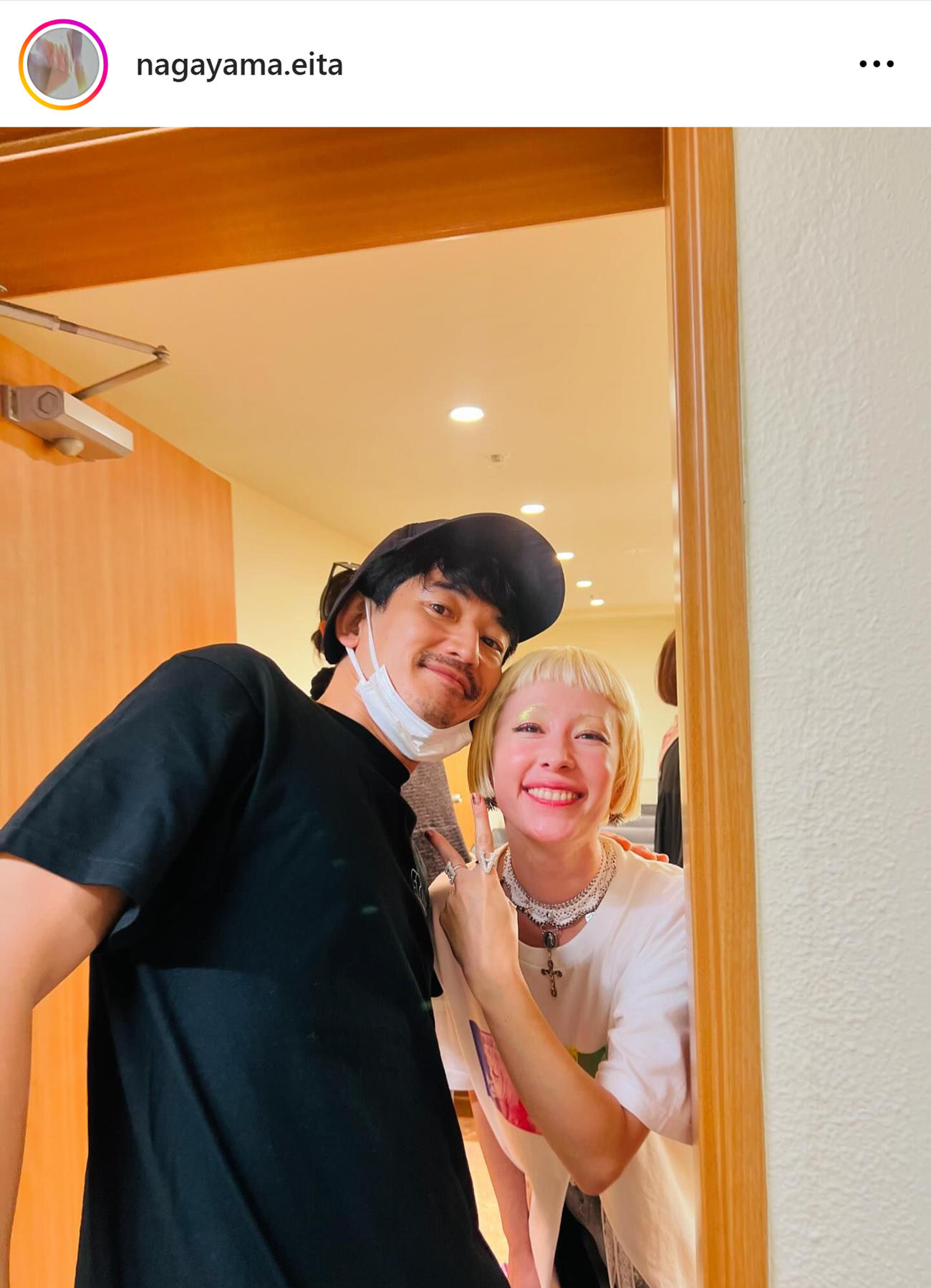 永山瑛太のインスタグラムから