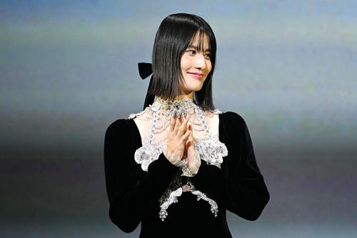 コンペティション部門の審査委員を務める橋本愛（撮影・滝沢徹郎）
