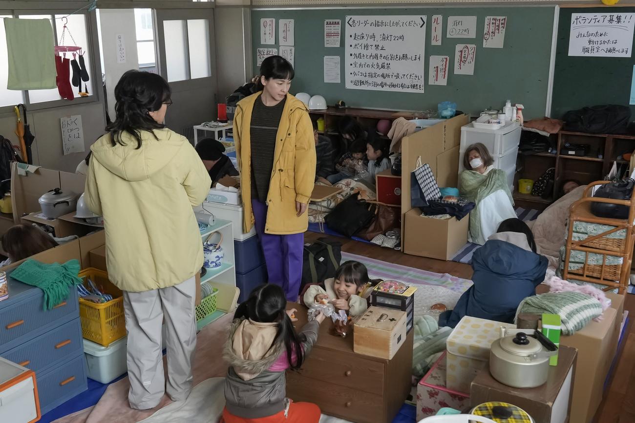 NHK連続テレビ小説「おむすび」の1場面（C）NHK