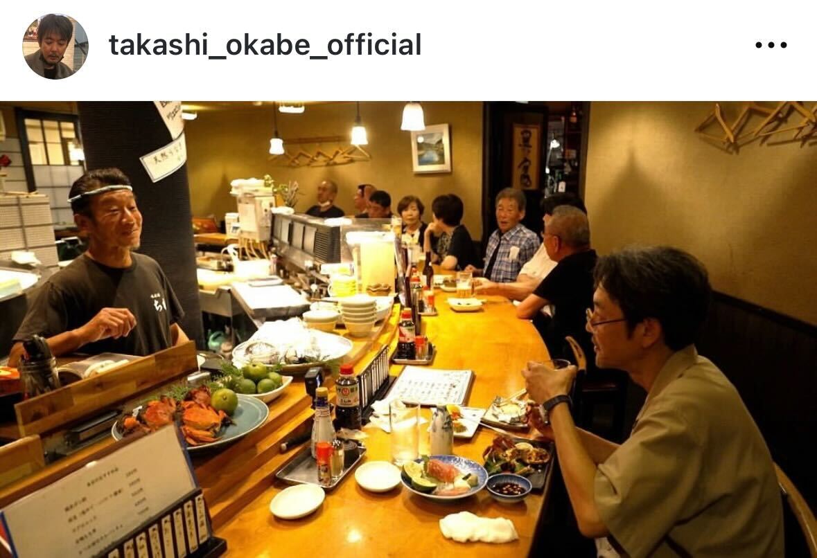 岡部たかしのインスタグラムから