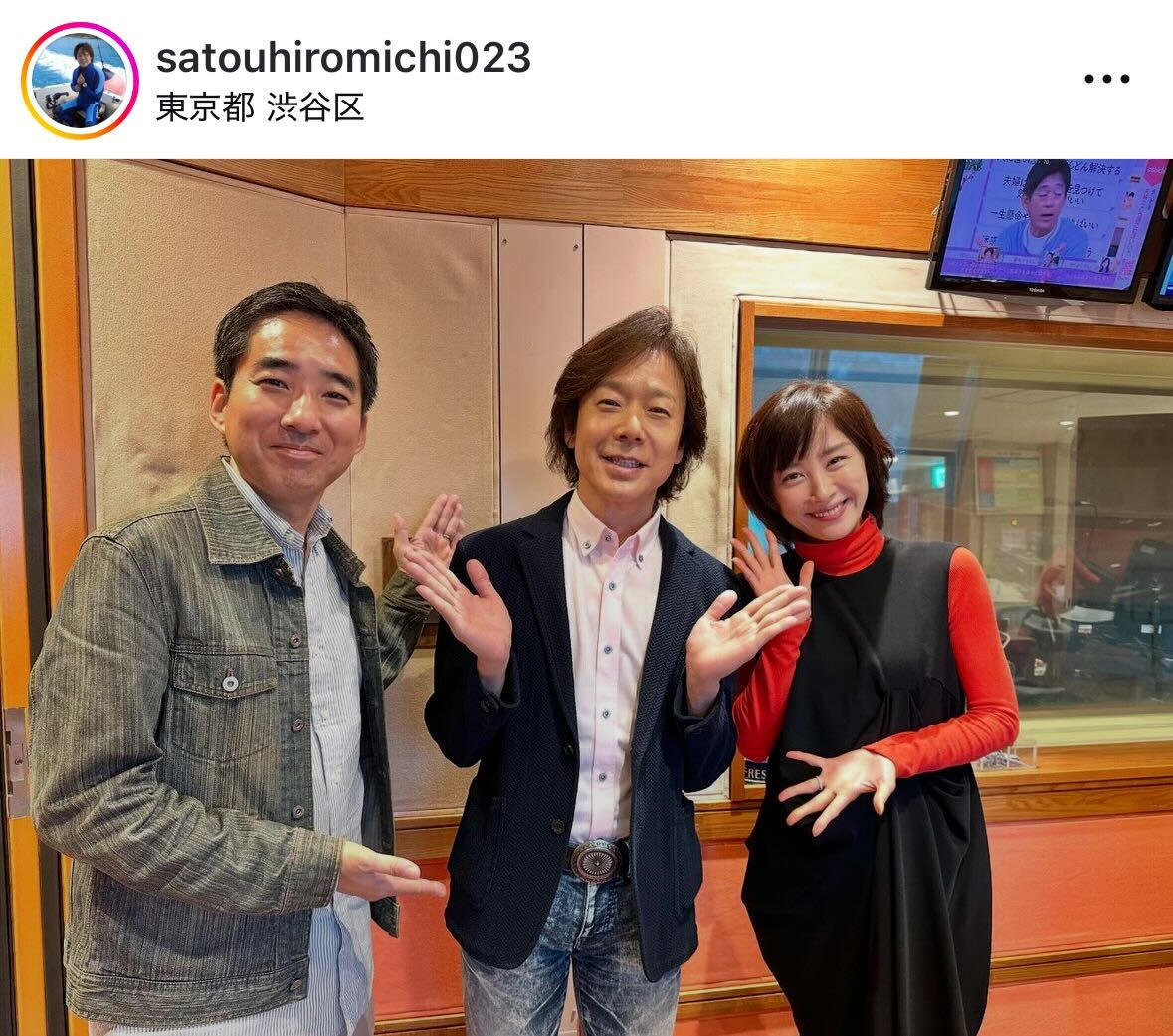 佐藤弘道のインスタグラムから