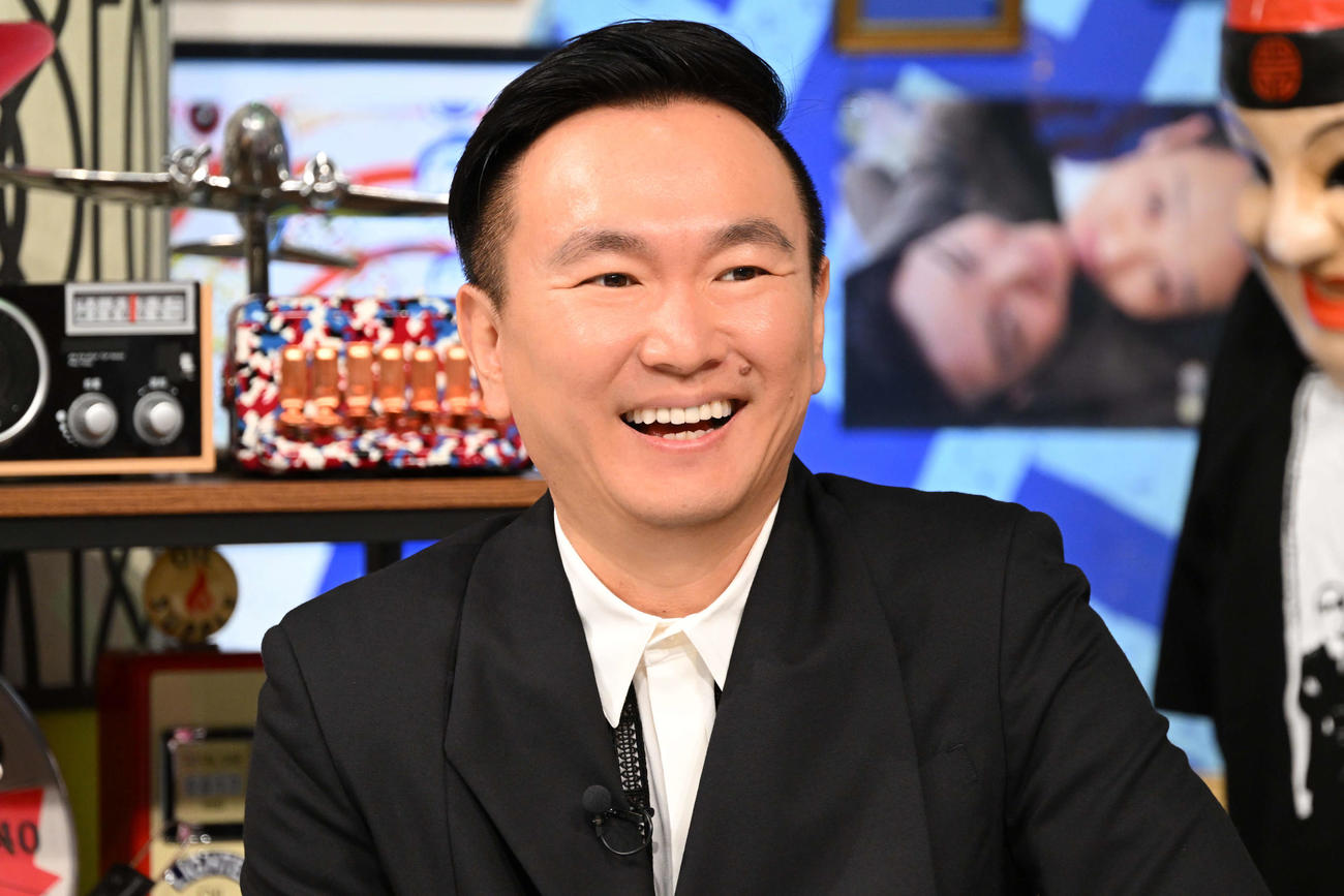放送開始3周年を迎えた日本テレビ系「千鳥かまいたちアワー」の収録に臨む、かまいたちの山内健司