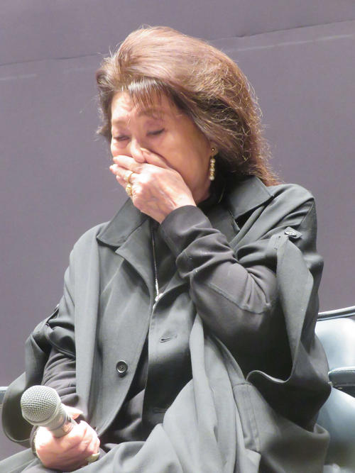 91歳岡田茉莉子感涙「うれしい」夫・吉田喜重監督特集上映初日は満席「秋津温泉」裏話も披露