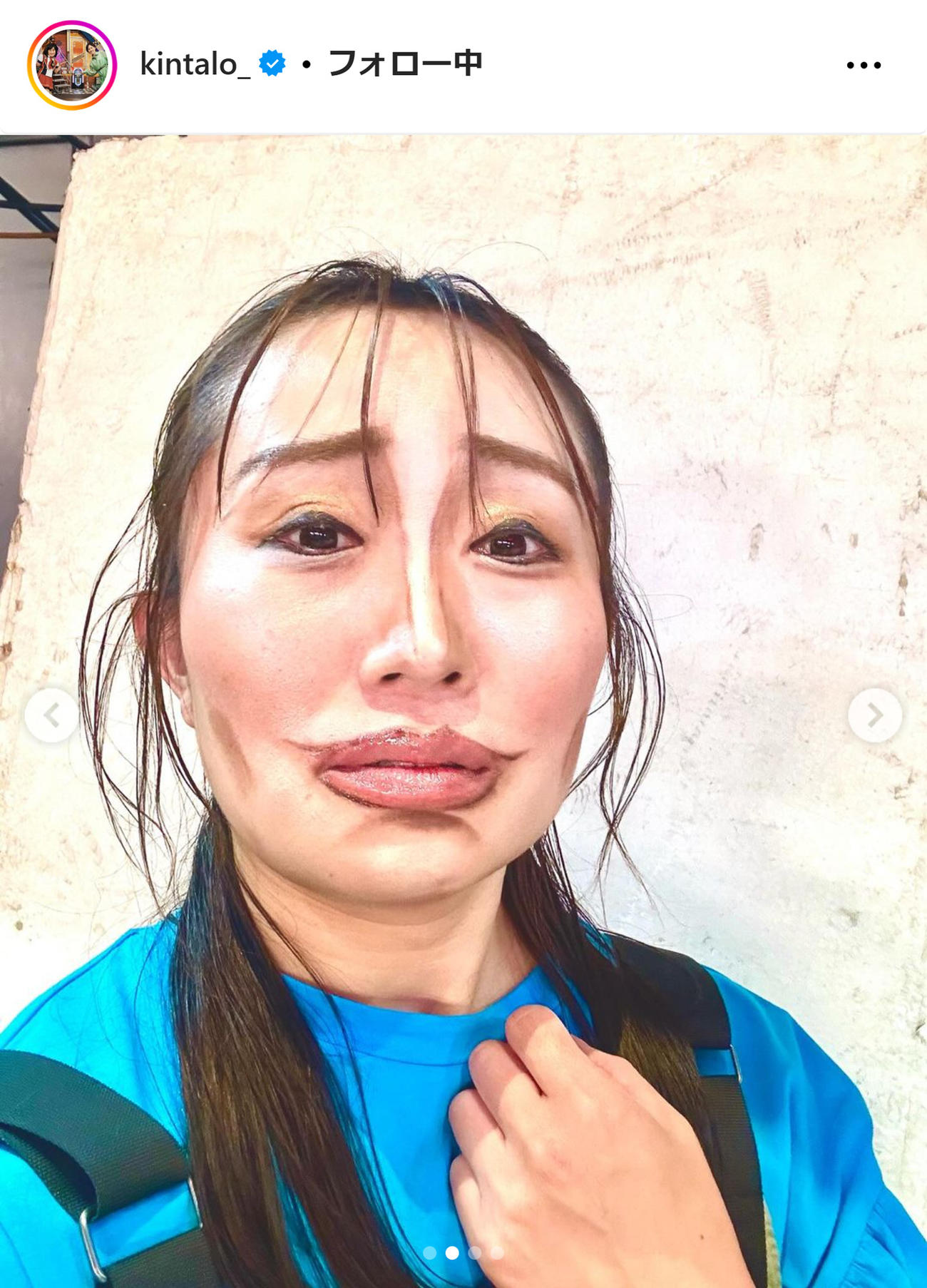 キンタロー。のインスタグラムから