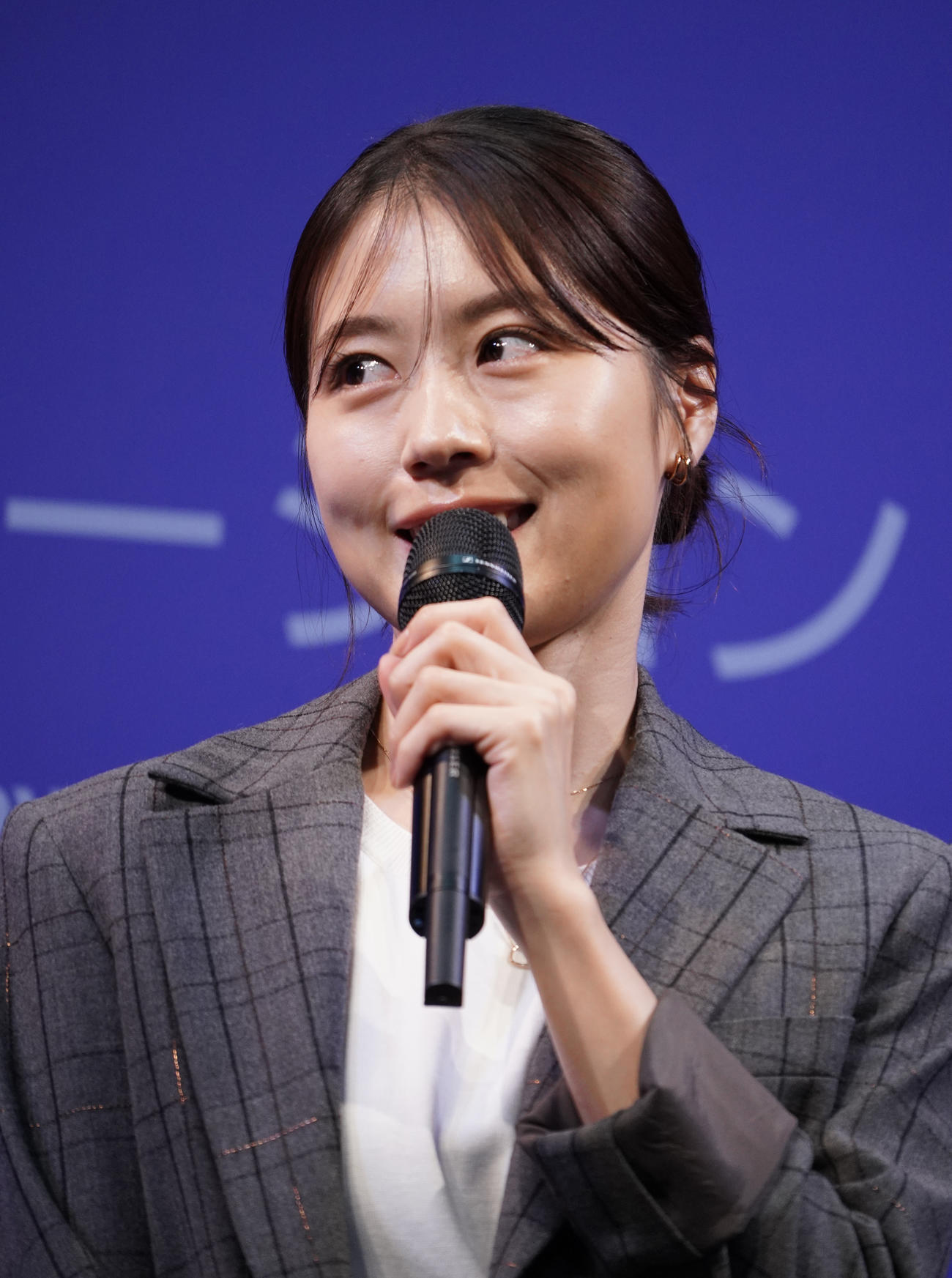 都内でトークショーを行う有村架純（撮影・中島郁夫）