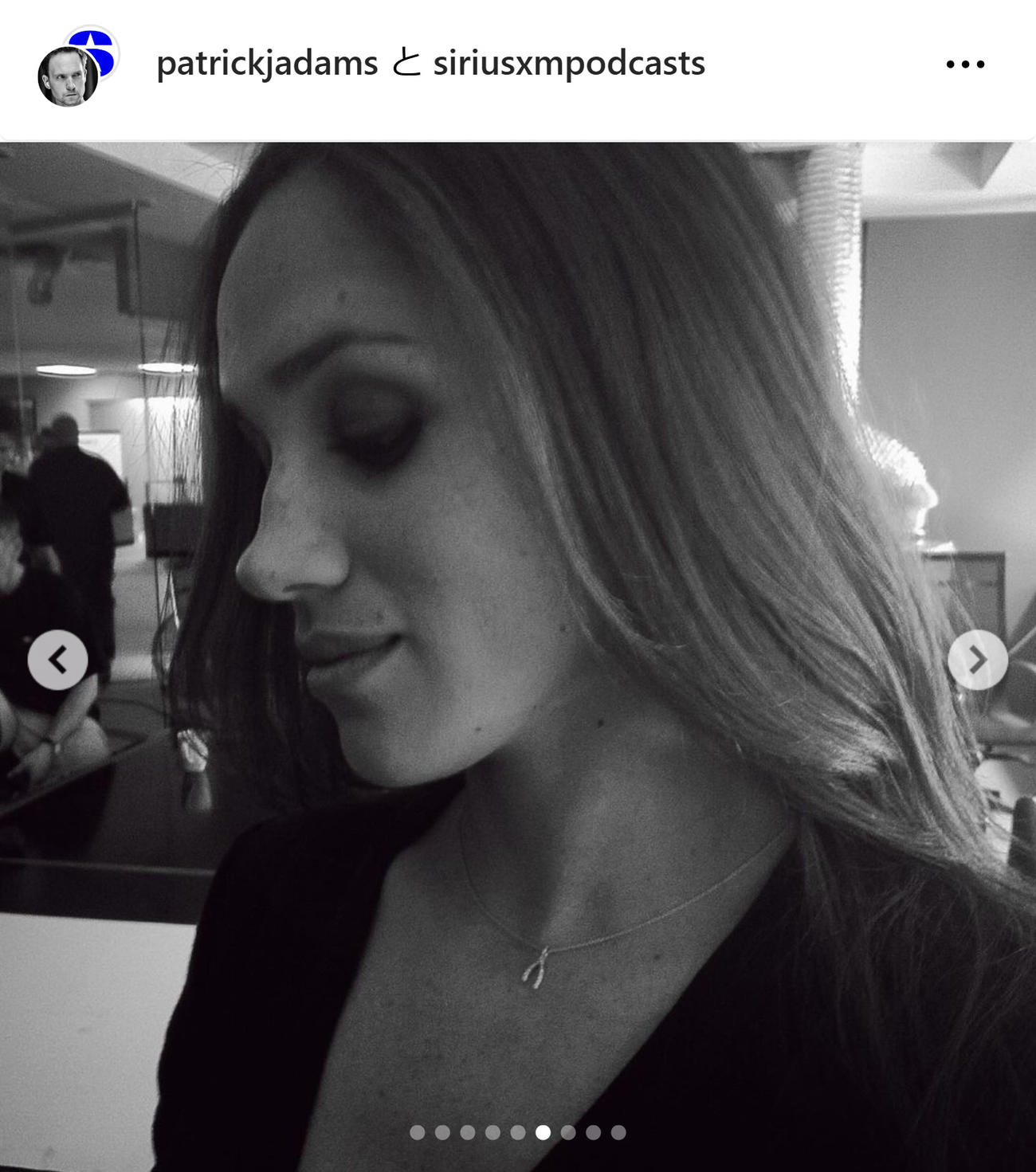 パトリック・J・アダムスのインスタグラムから