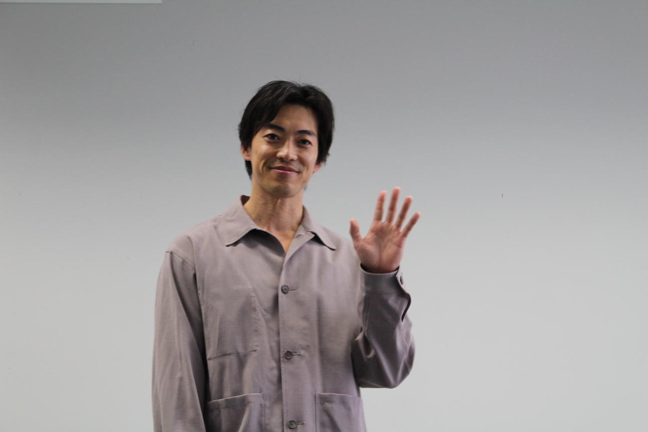 関西テレビで取材会を行った大東駿介