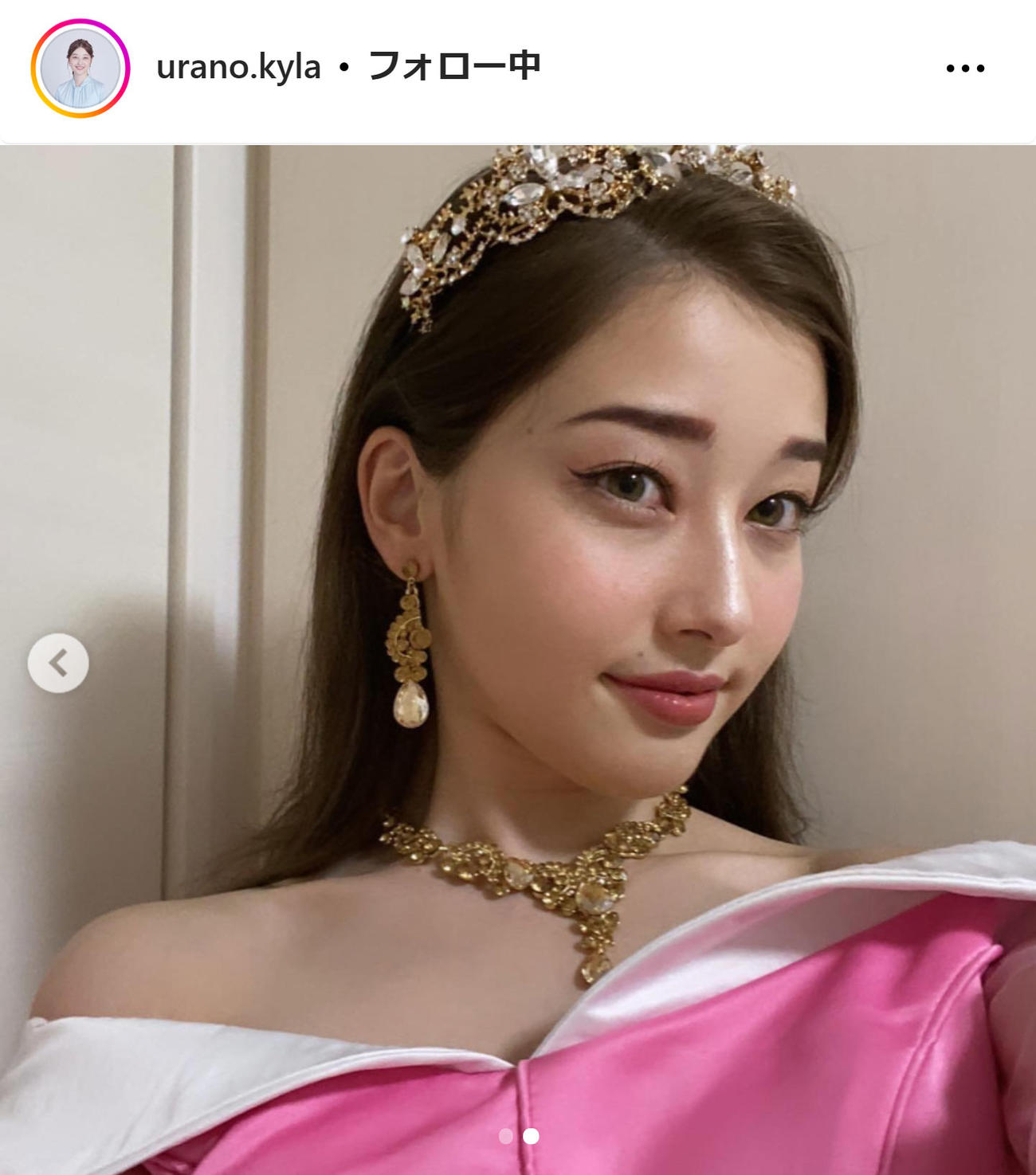 浦野芽良アナのインスタグラムから