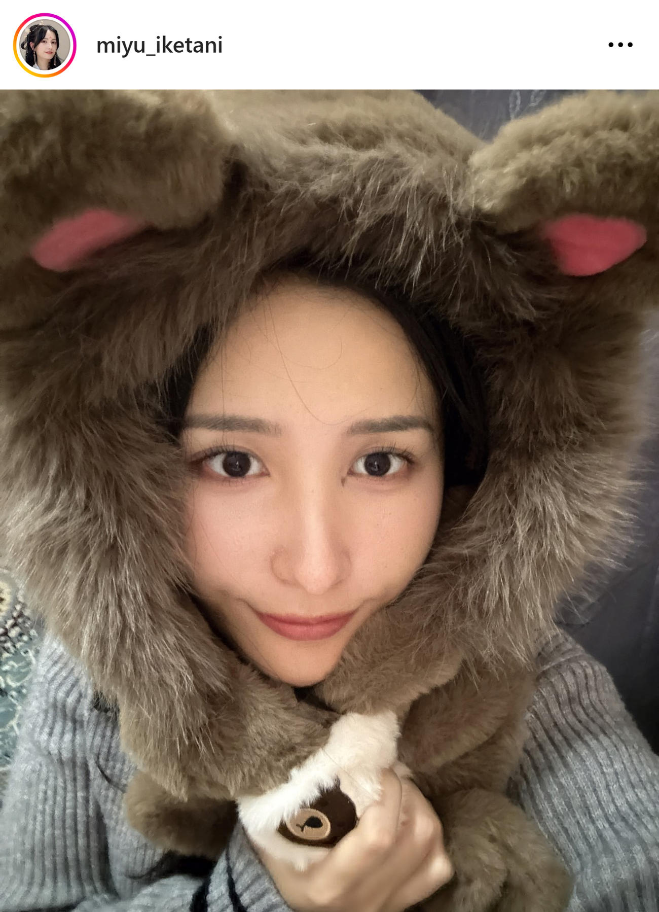 池谷実悠さんのインスタグラムから