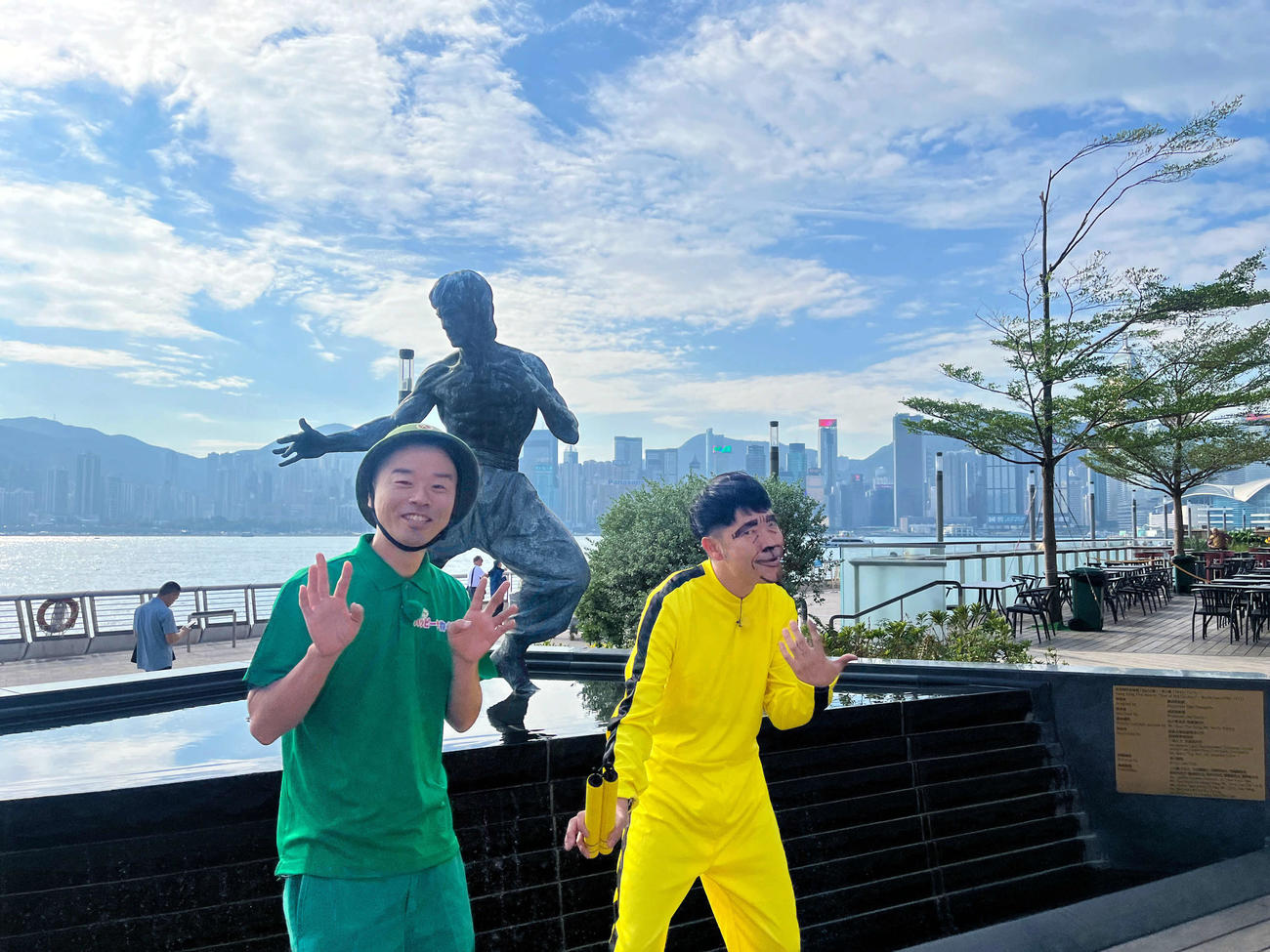 せやねん！12時間生放送で香港ロケを行ったアキナ（C）MBS