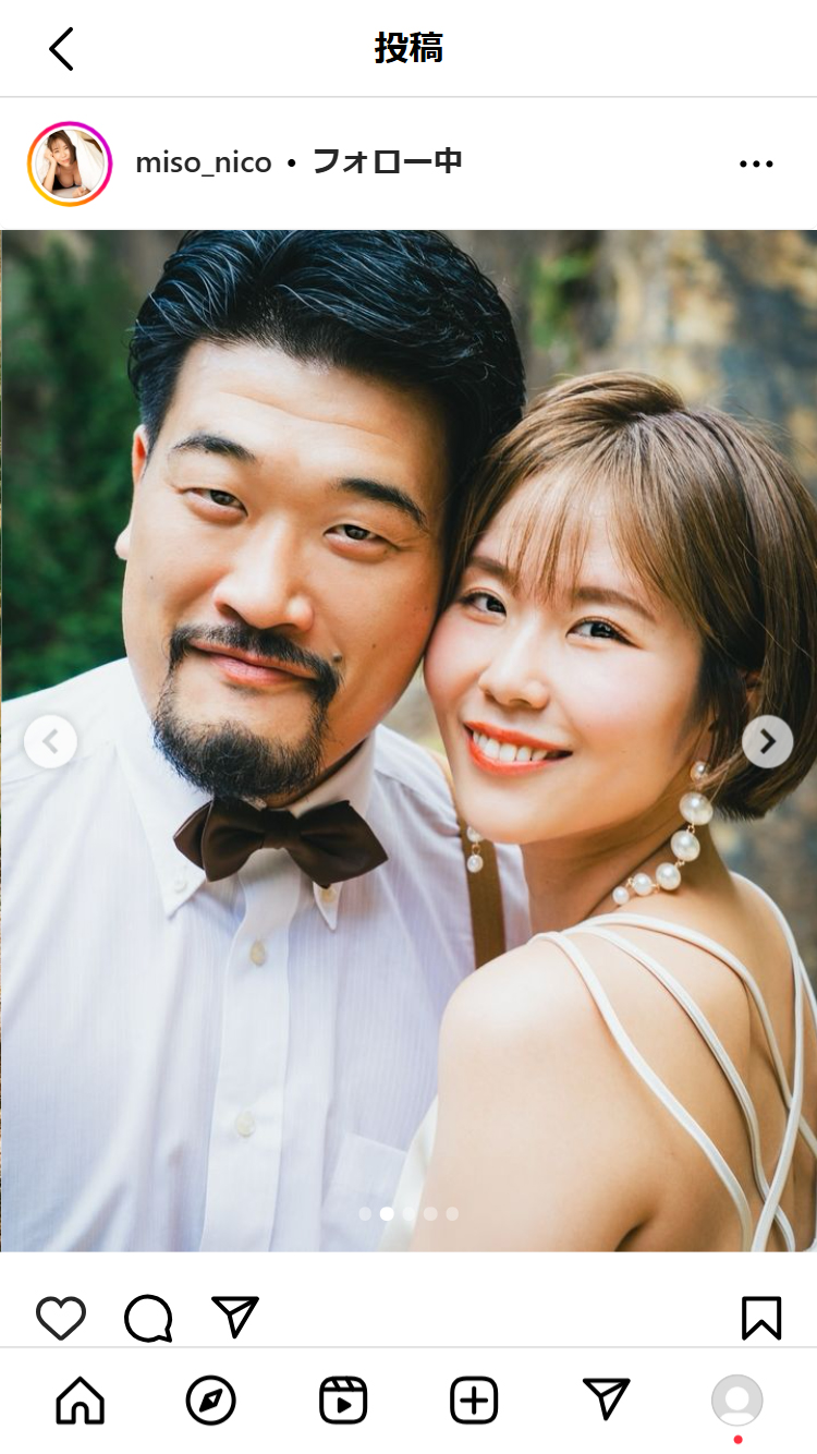 奈良岡にこのインスタグラムから