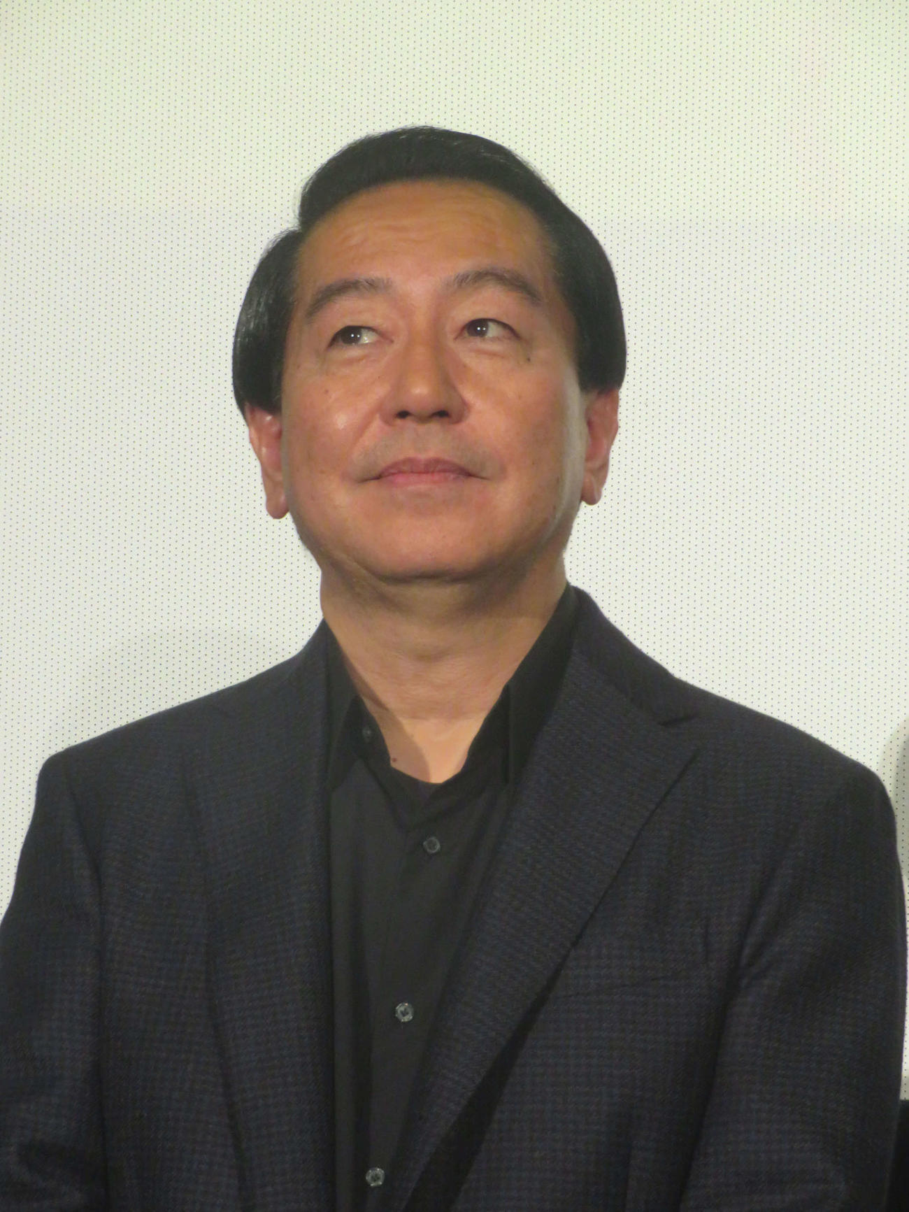映画「八犬伝」大ヒット御礼舞台あいさつい出席した曽利文彦監督
