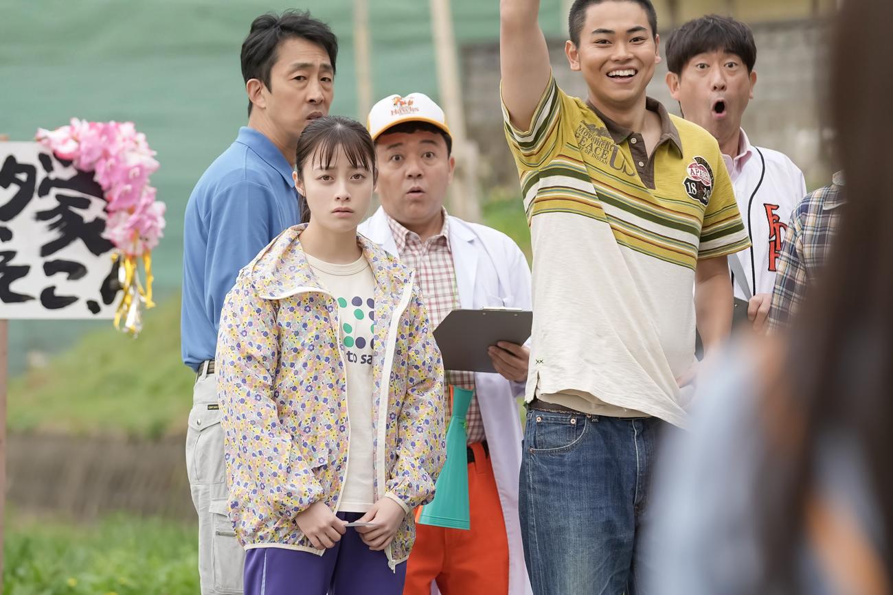 NHK連続テレビ小説「おむすび」の1場面（C）NHK